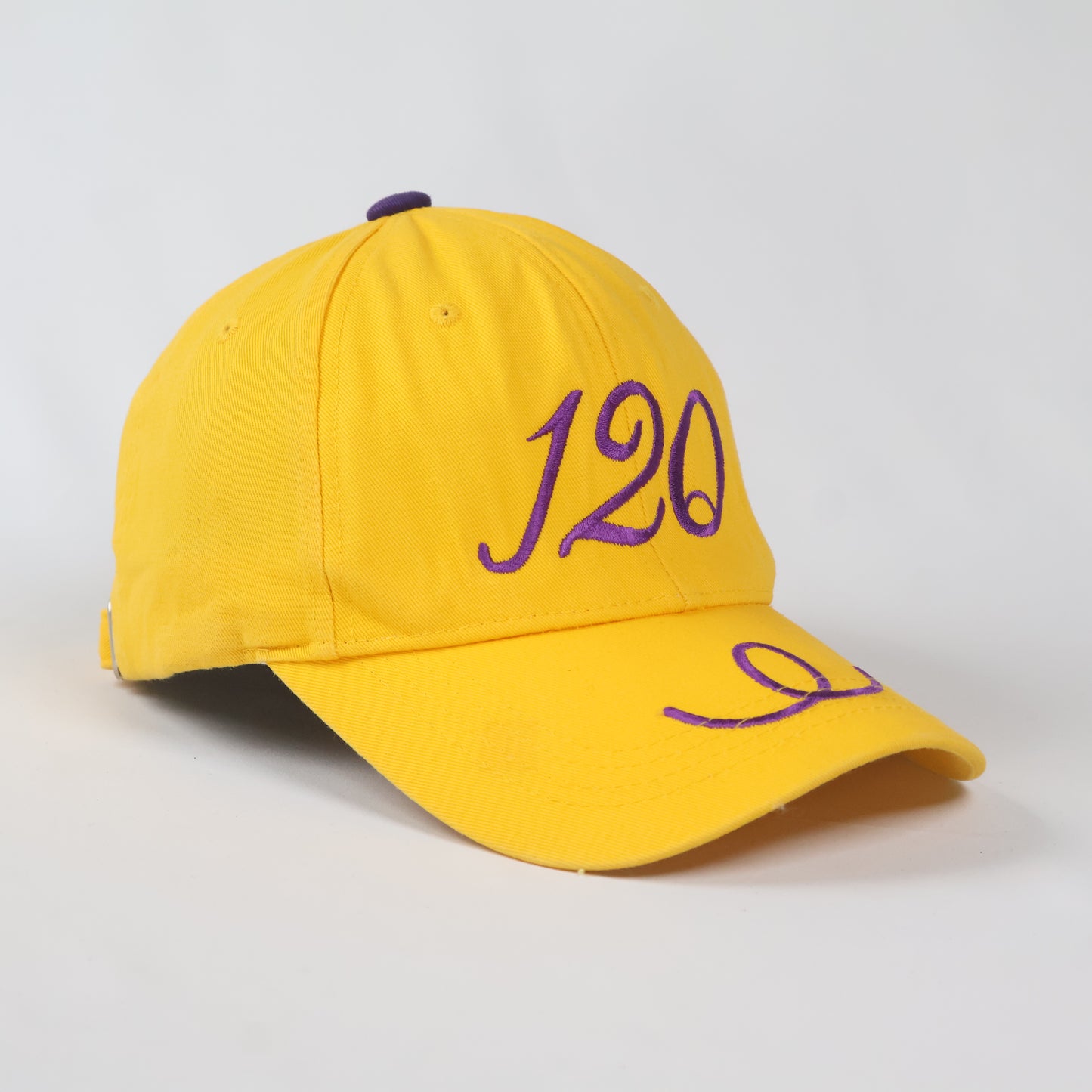 Minimalist Yellow & Purple Dad Hat