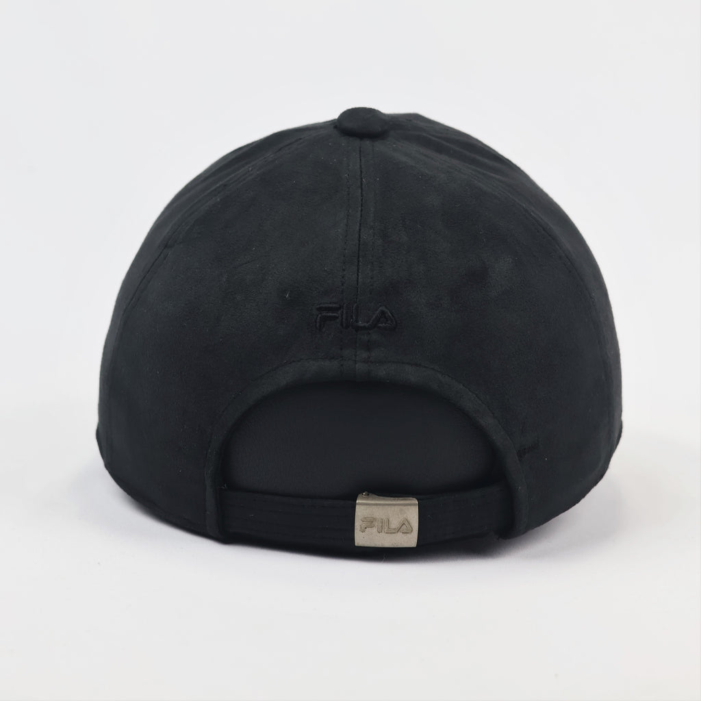 Vintage FILA Sportswear Adjustable Strapback Thrifted - Premium Black Dad Hat