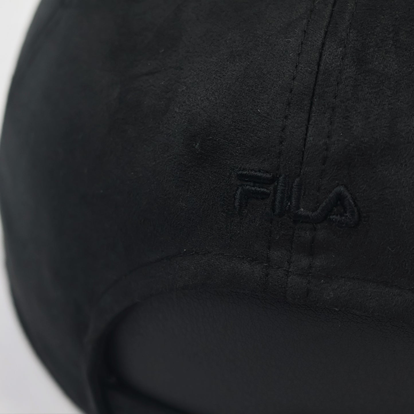 Vintage FILA Sportswear Adjustable Strapback Thrifted - Premium Black Dad Hat