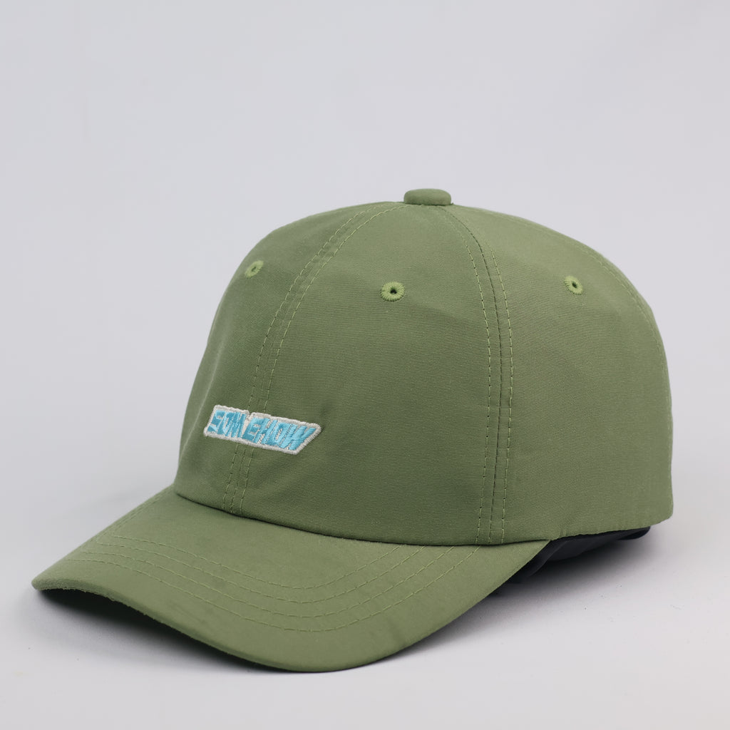 Thrifted Millitage Olive Green Adjustable Snapback Thrifted Hat