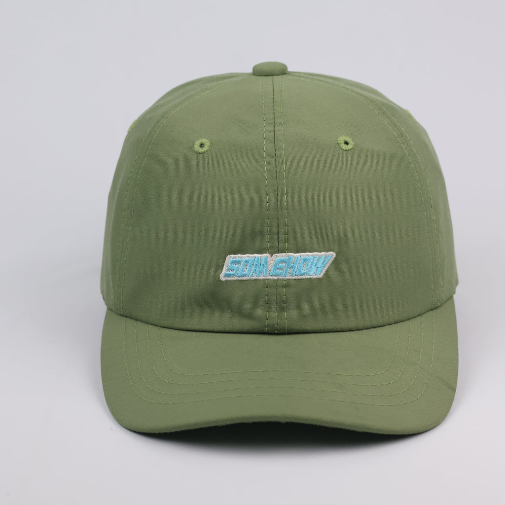 Thrifted Millitage Olive Green Adjustable Snapback Thrifted Hat
