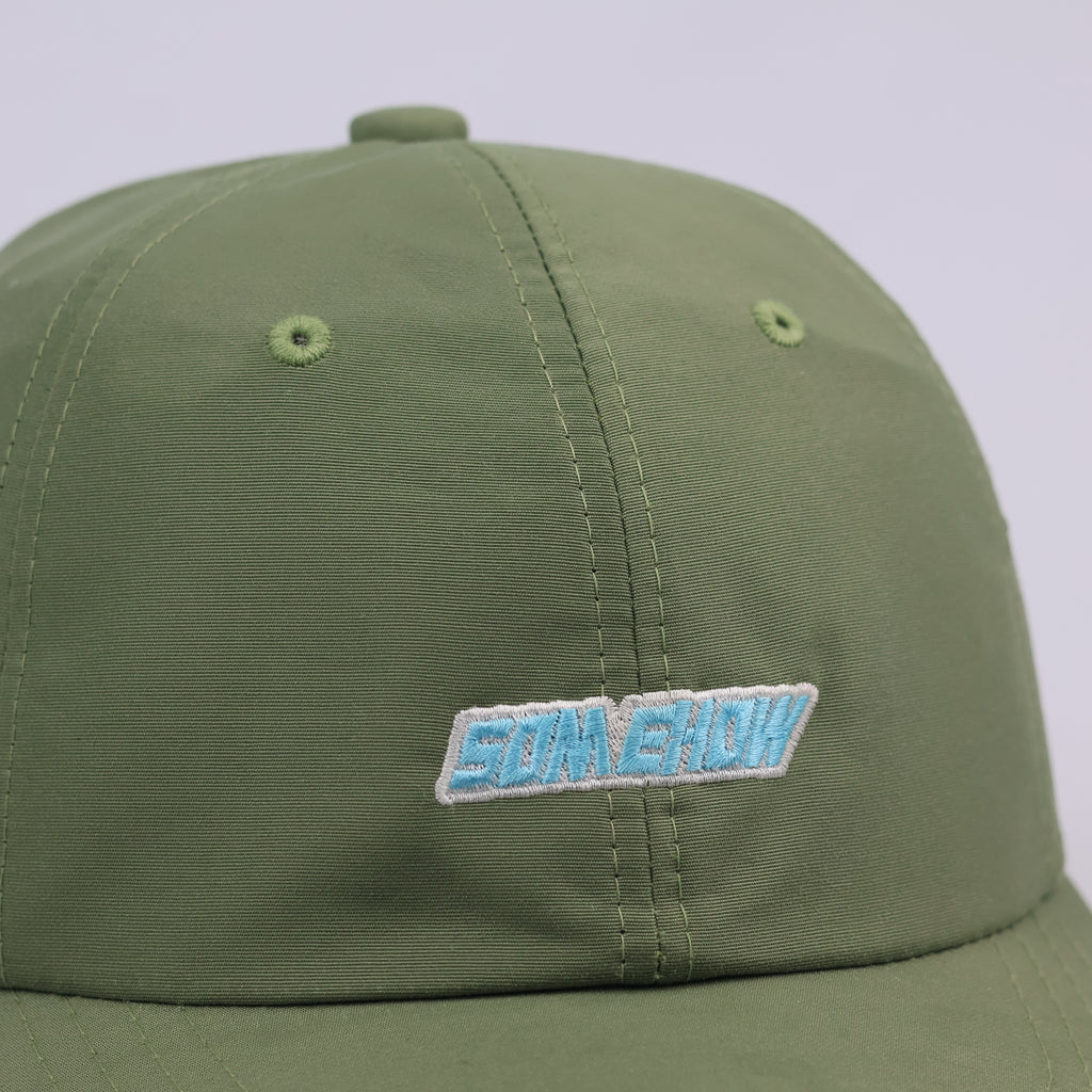 Thrifted Millitage Olive Green Adjustable Snapback Thrifted Hat