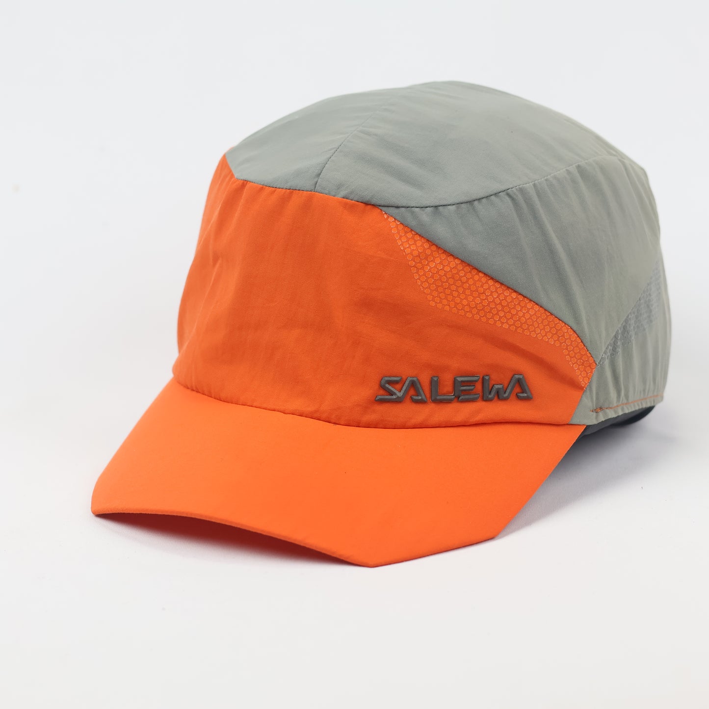 Salewa technical Outdoor Hiking Thrifted Cap - Orange & Grey