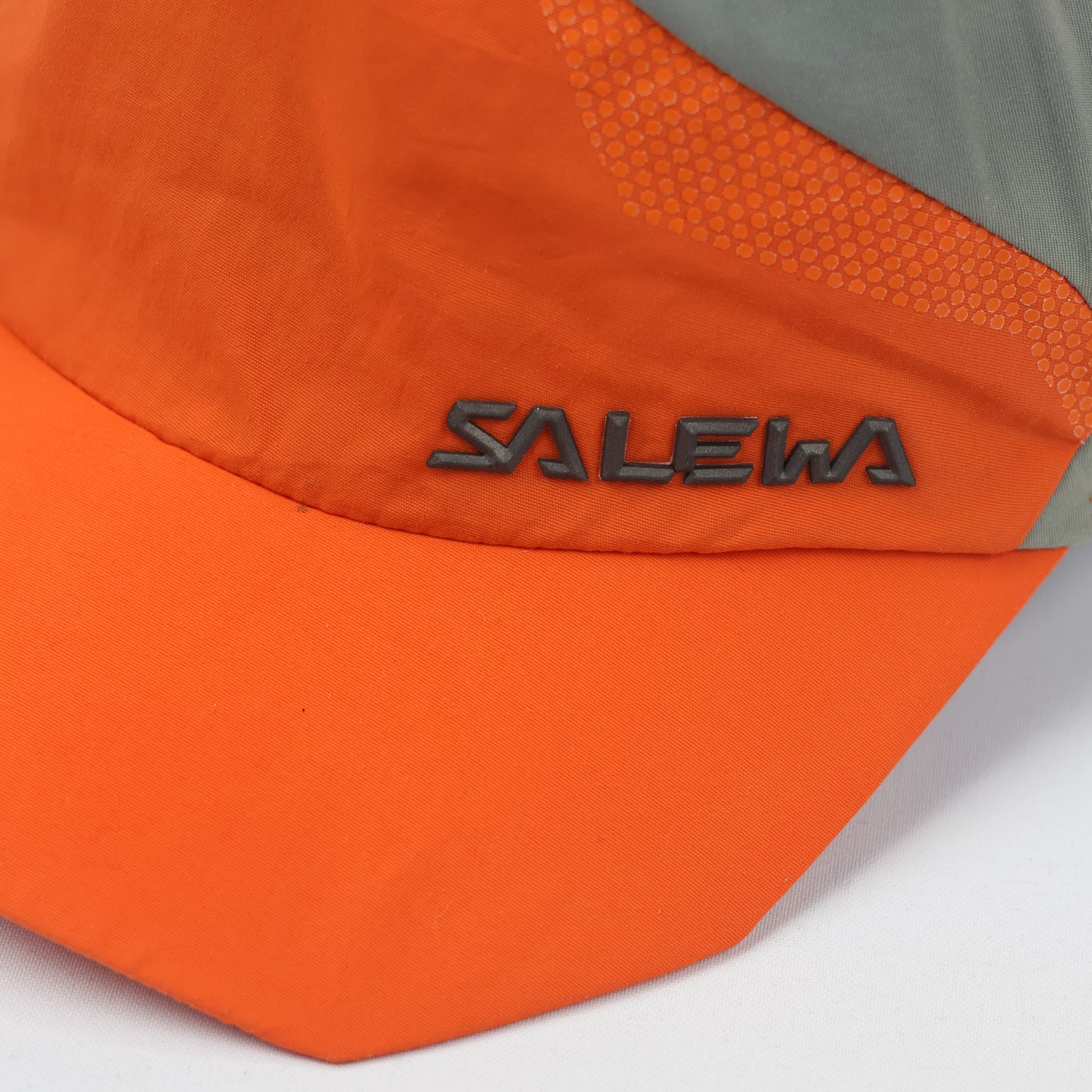 Salewa technical Outdoor Hiking Thrifted Cap - Orange & Grey