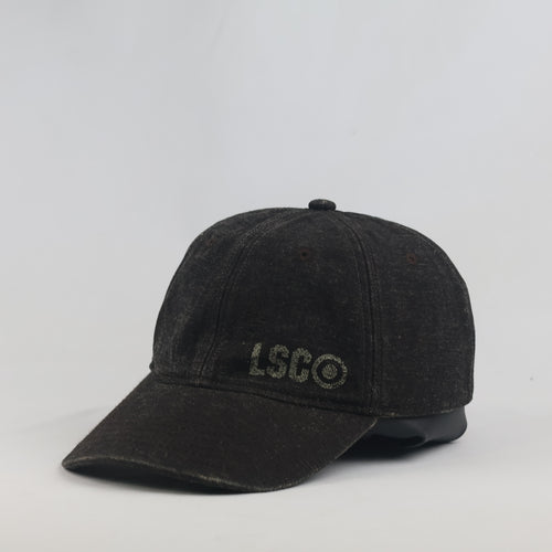 Thrifted Levi Strauss & Co. Black Denim LSCO Cap (57-59 cm)