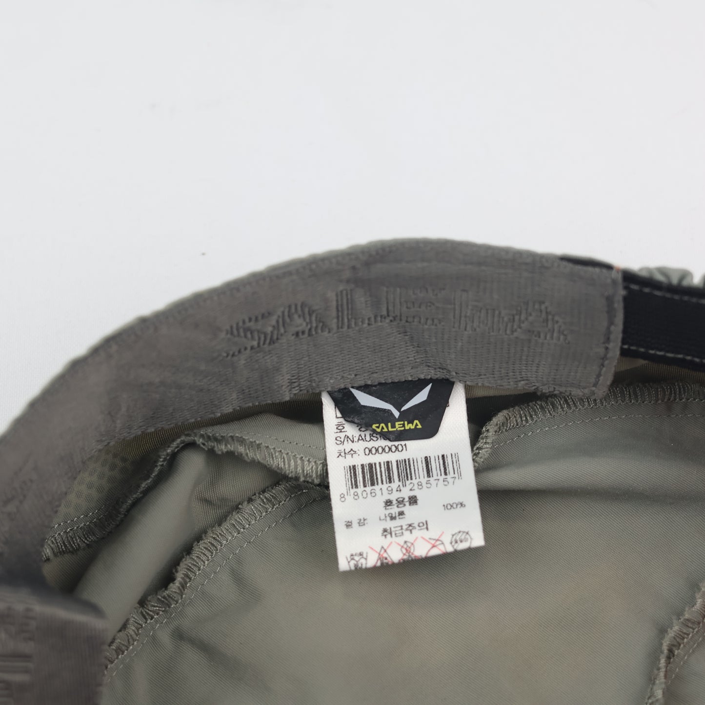 Salewa technical Outdoor Hiking Thrifted Cap - Orange & Grey