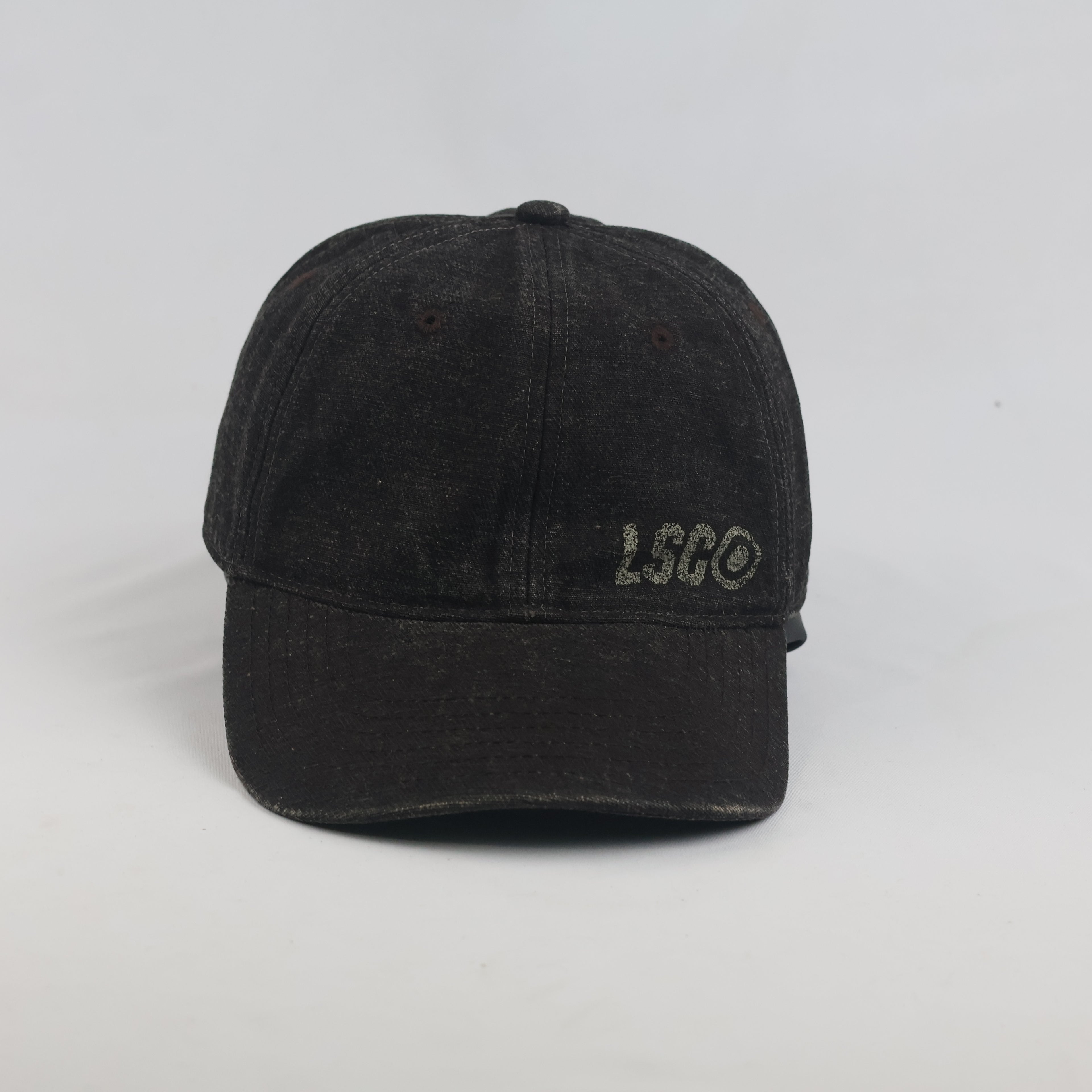 Thrifted Levi Strauss & Co. Black Denim LSCO Cap (57-59 cm)