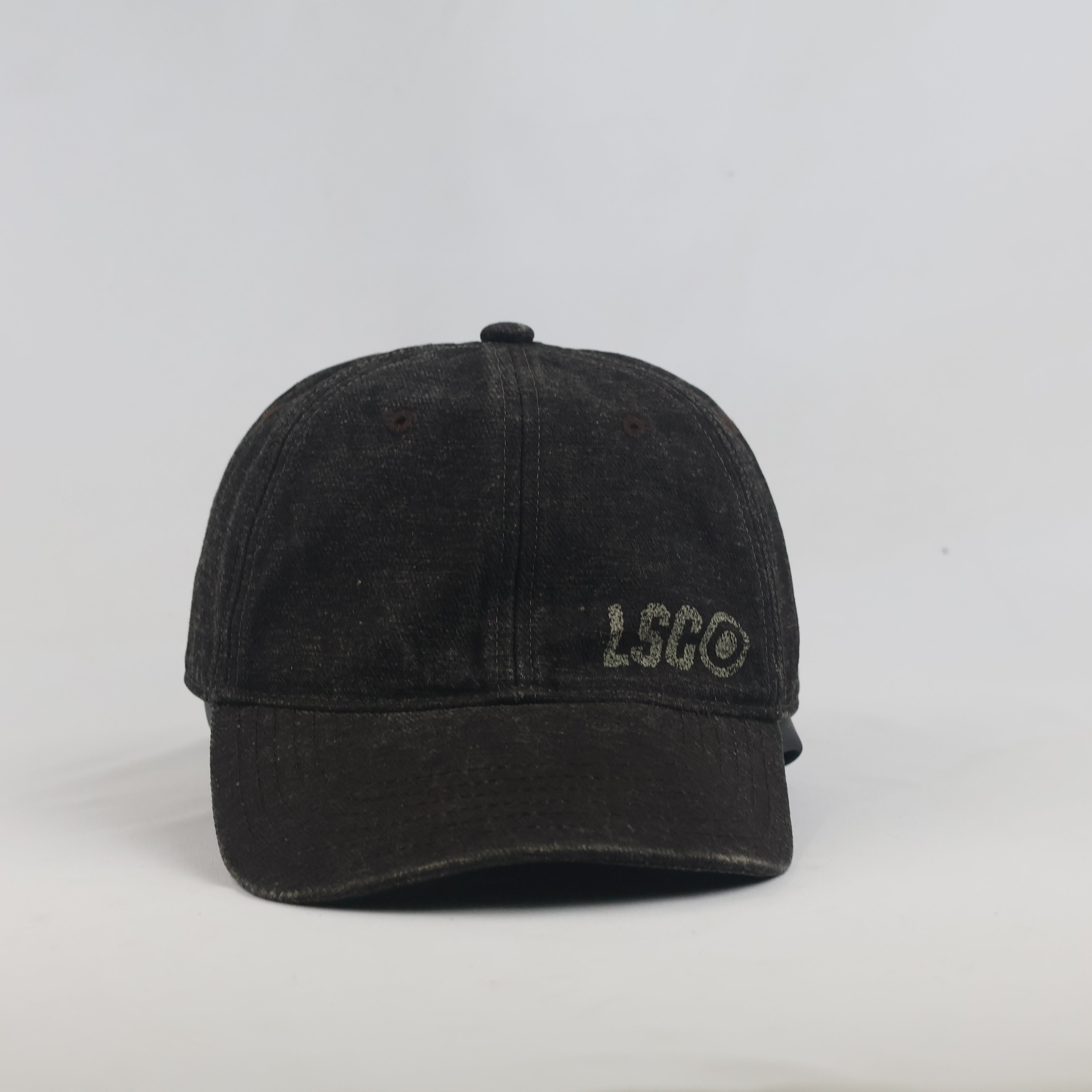 Thrifted Levi Strauss & Co. Black Denim LSCO Cap (57-59 cm)