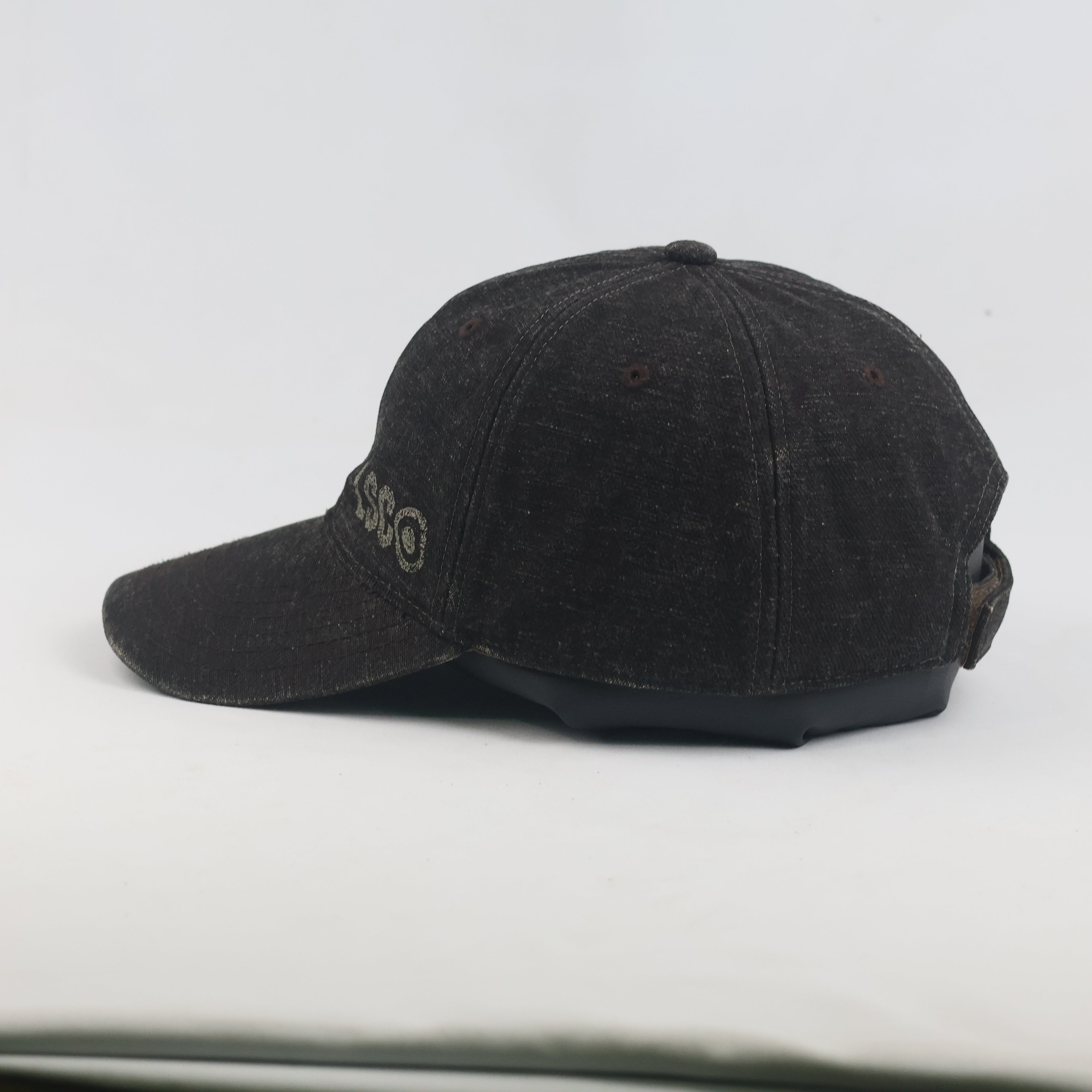 Thrifted Levi Strauss & Co. Black Denim LSCO Cap (57-59 cm)