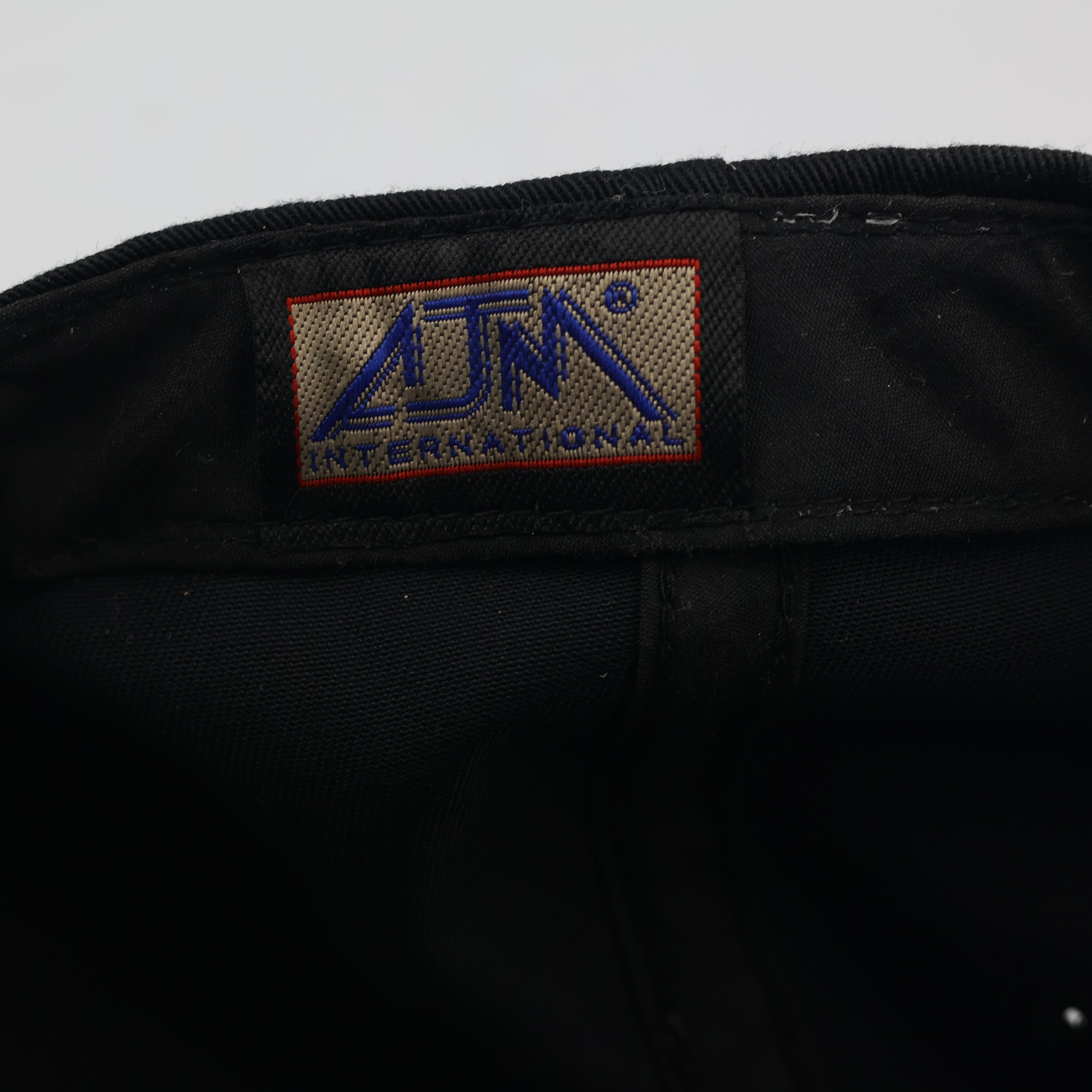 Thrifted Imperials Stars Graphic Snapback Hat - Black & Yellow