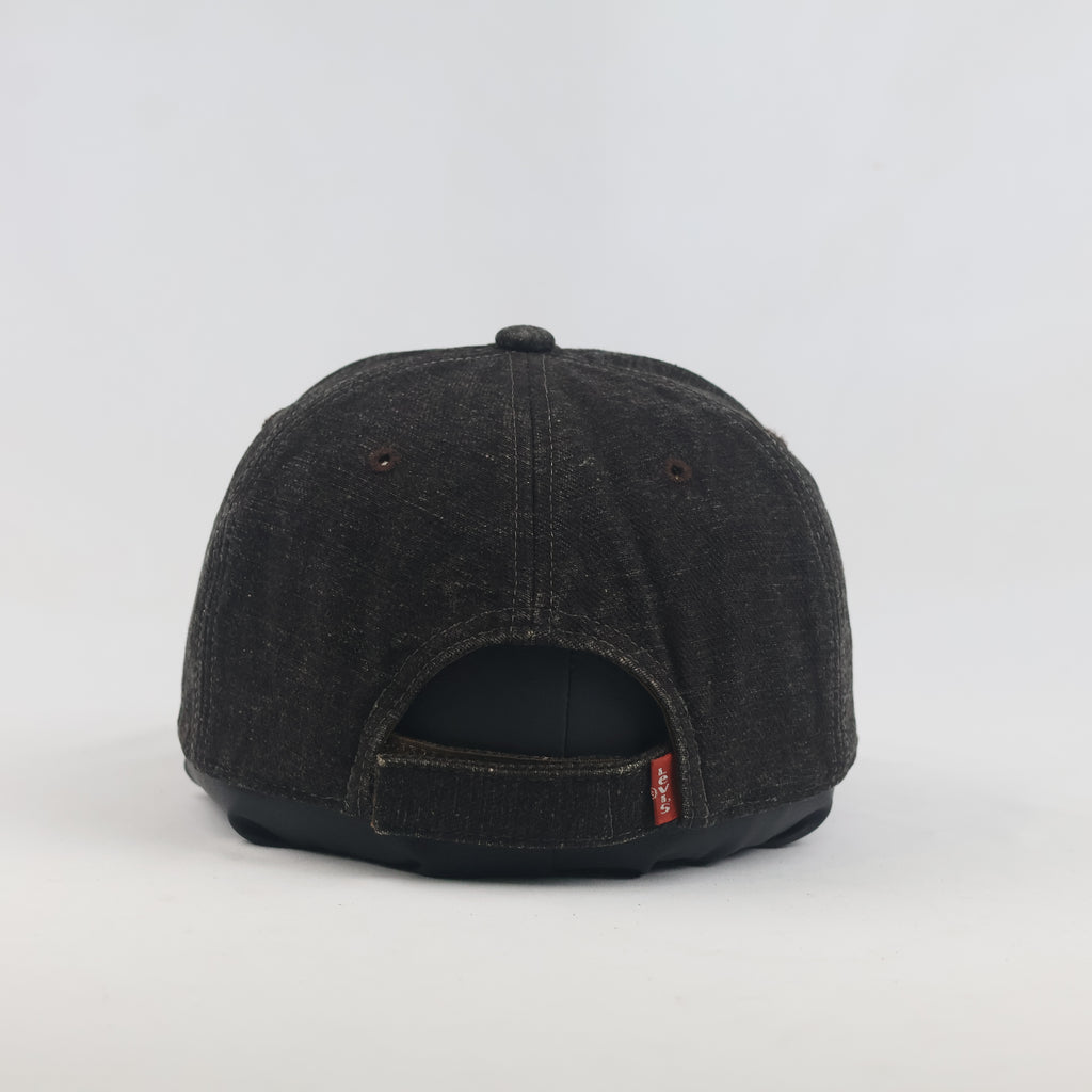 Thrifted Levi Strauss & Co. Black Denim LSCO Cap (57-59 cm)