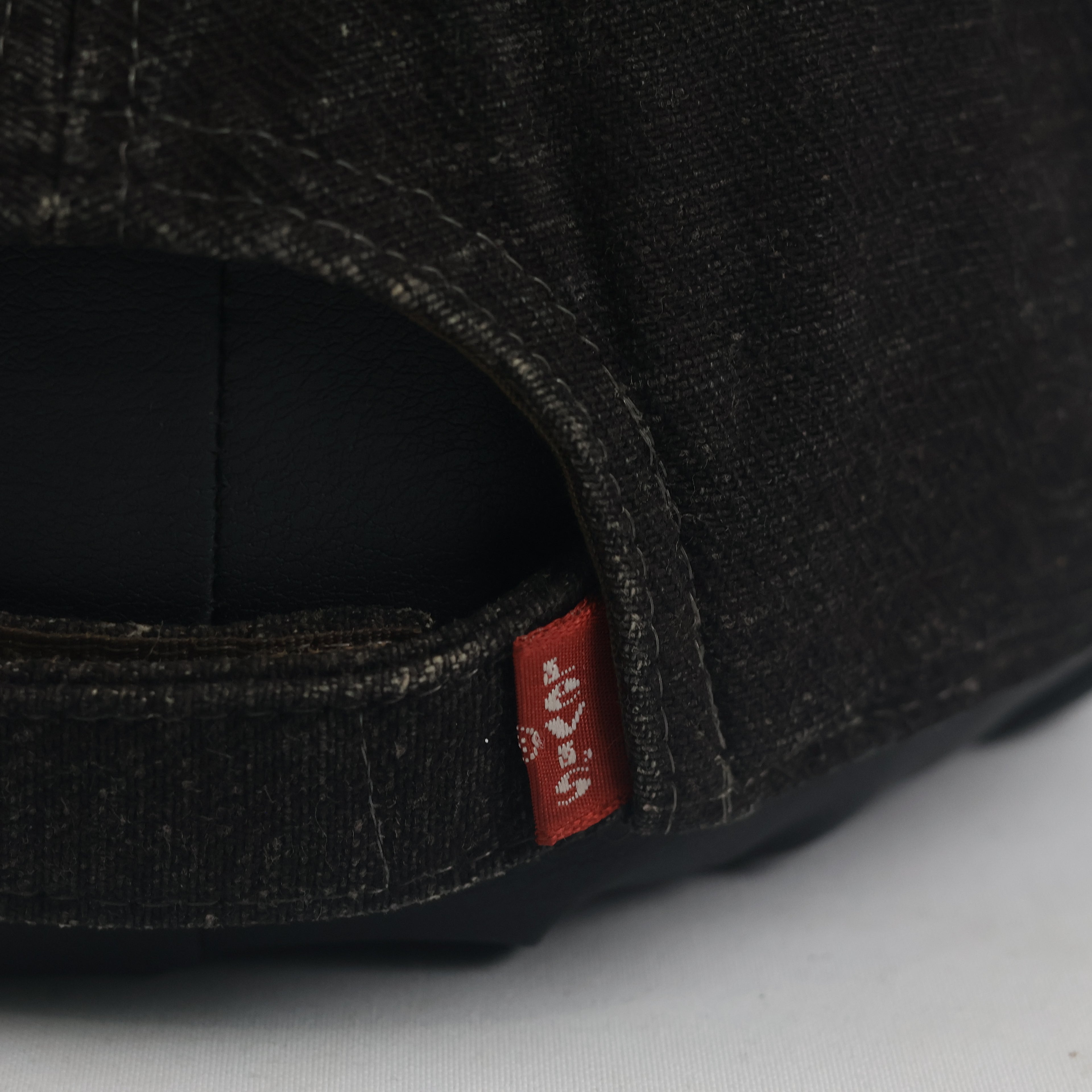 Thrifted Levi Strauss & Co. Black Denim LSCO Cap (57-59 cm)