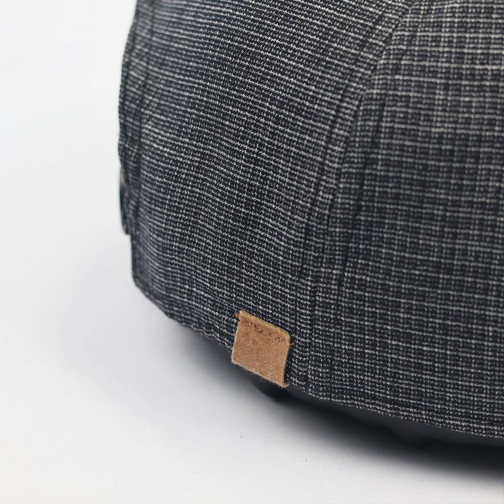 Vintage Smith Bridge New York Snapback Thrifted Hat - Grey Marl & Black