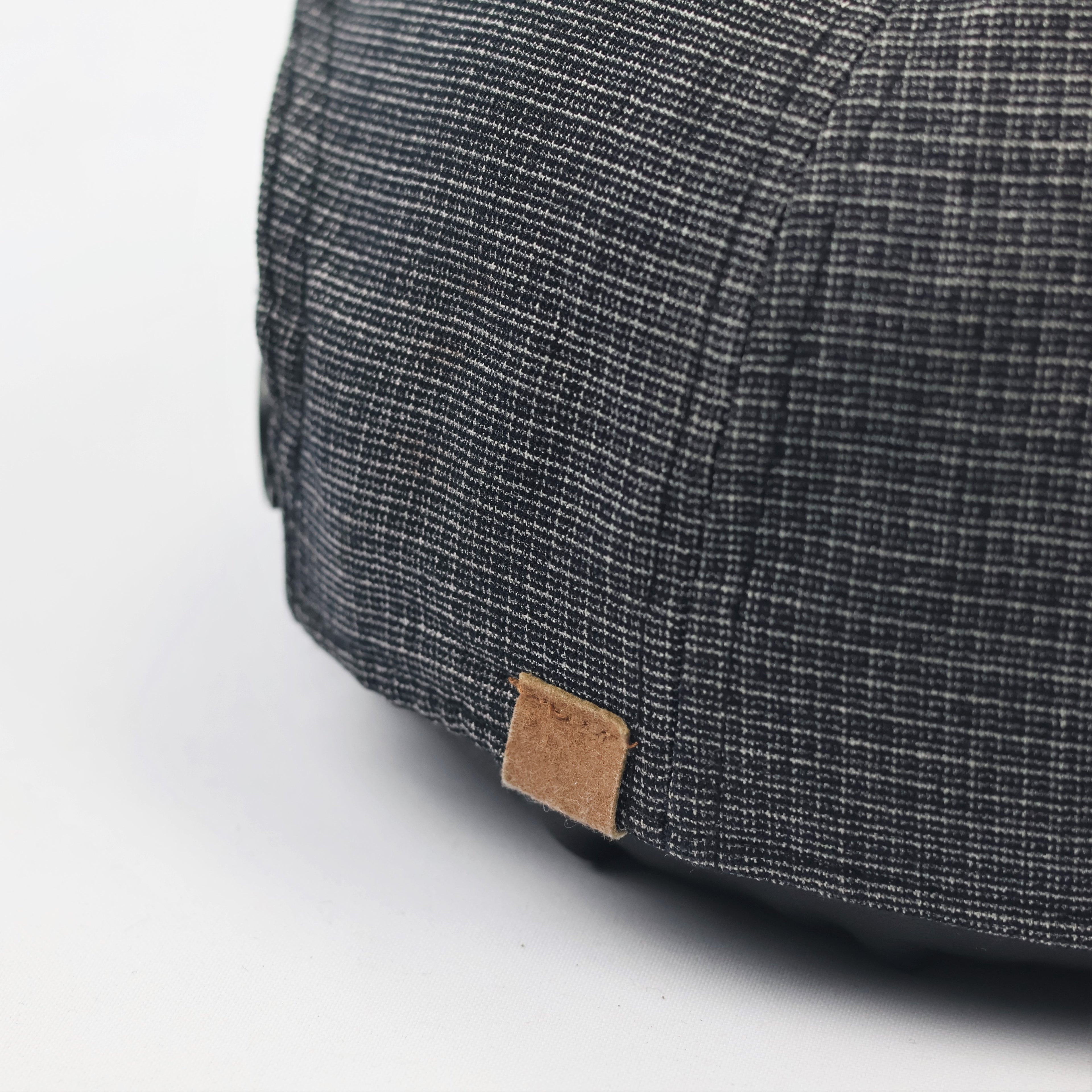 Vintage Smith Bridge New York Snapback Thrifted Hat - Grey Marl & Black