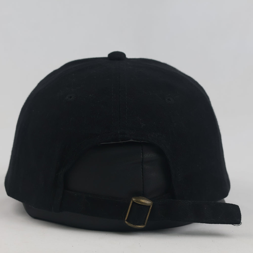 Thrifted eBay Promo Tech Corporate Black Strapback Cap | 10105