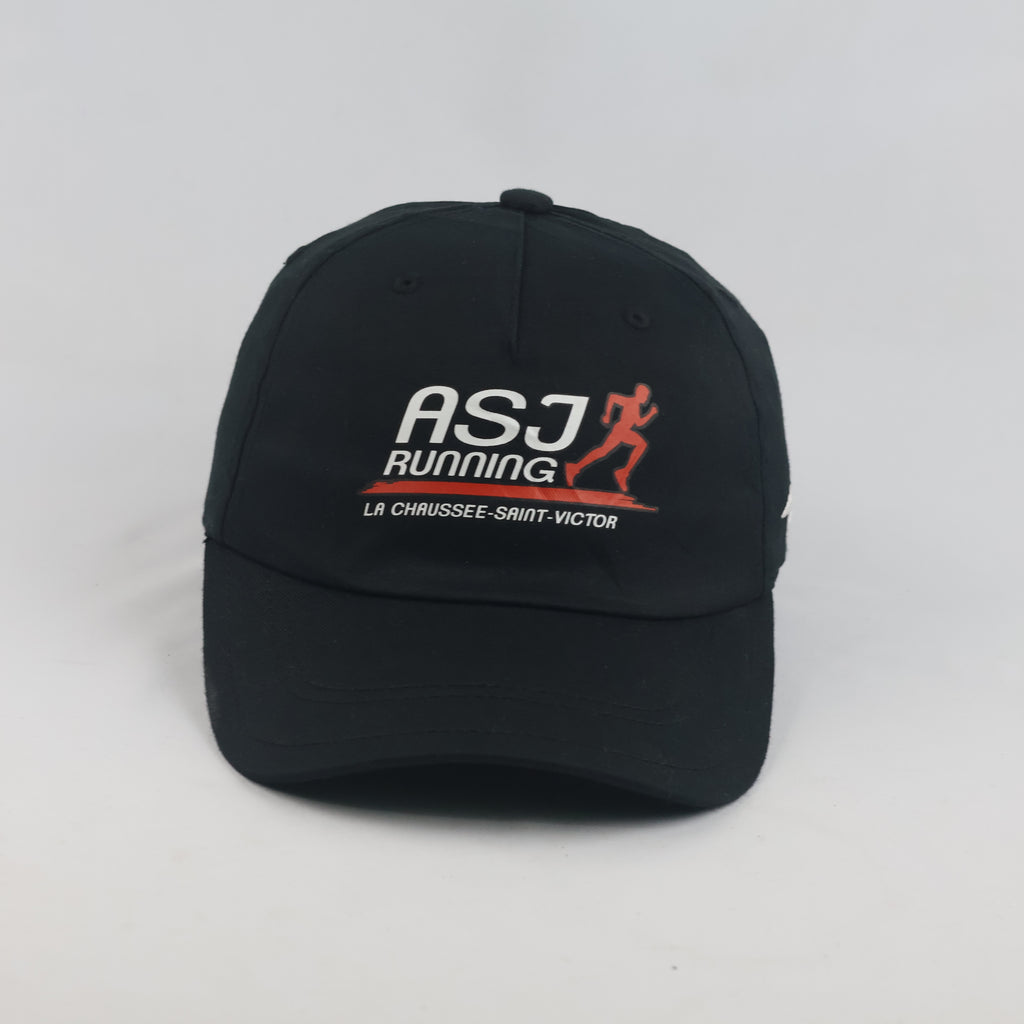 Thrifted Mizuno Black ASJ Running Club Sports Cap