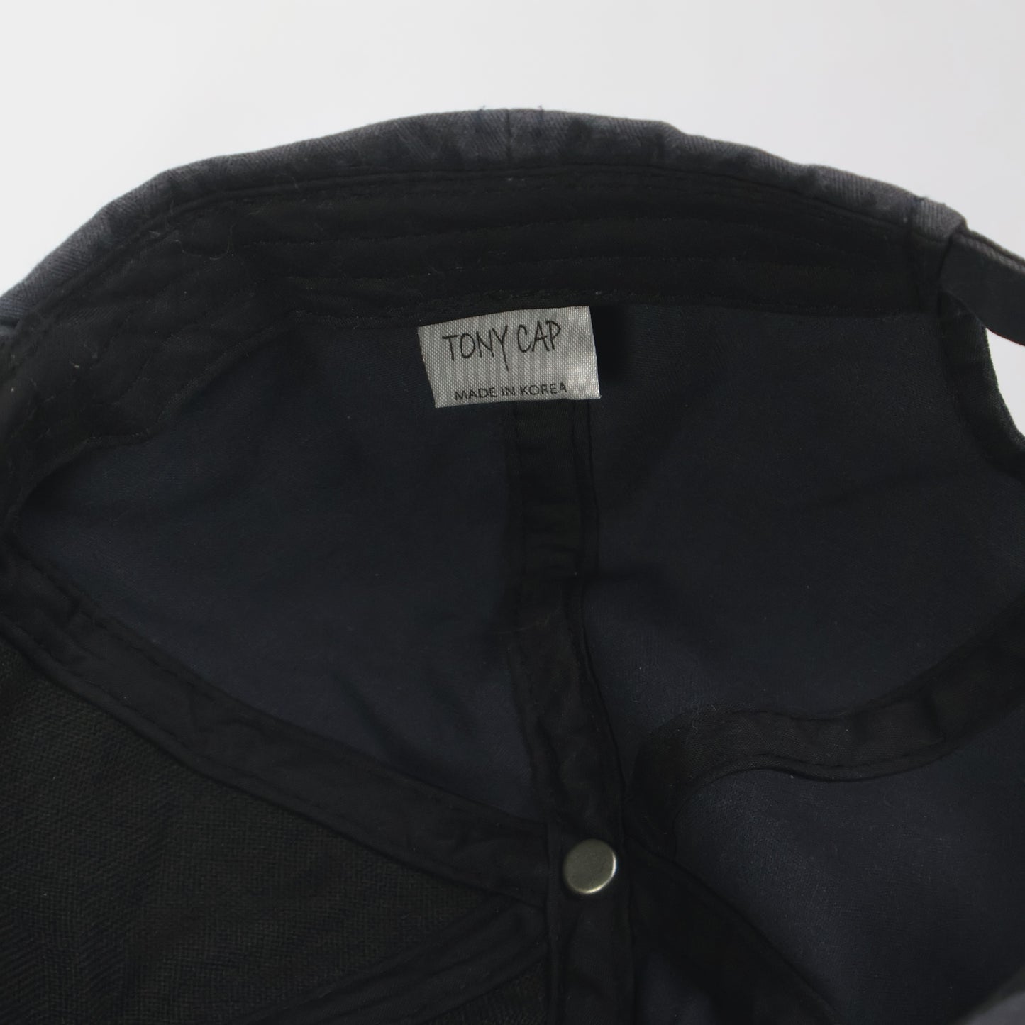 K-Pop Style Pierced Ring Dad Hat