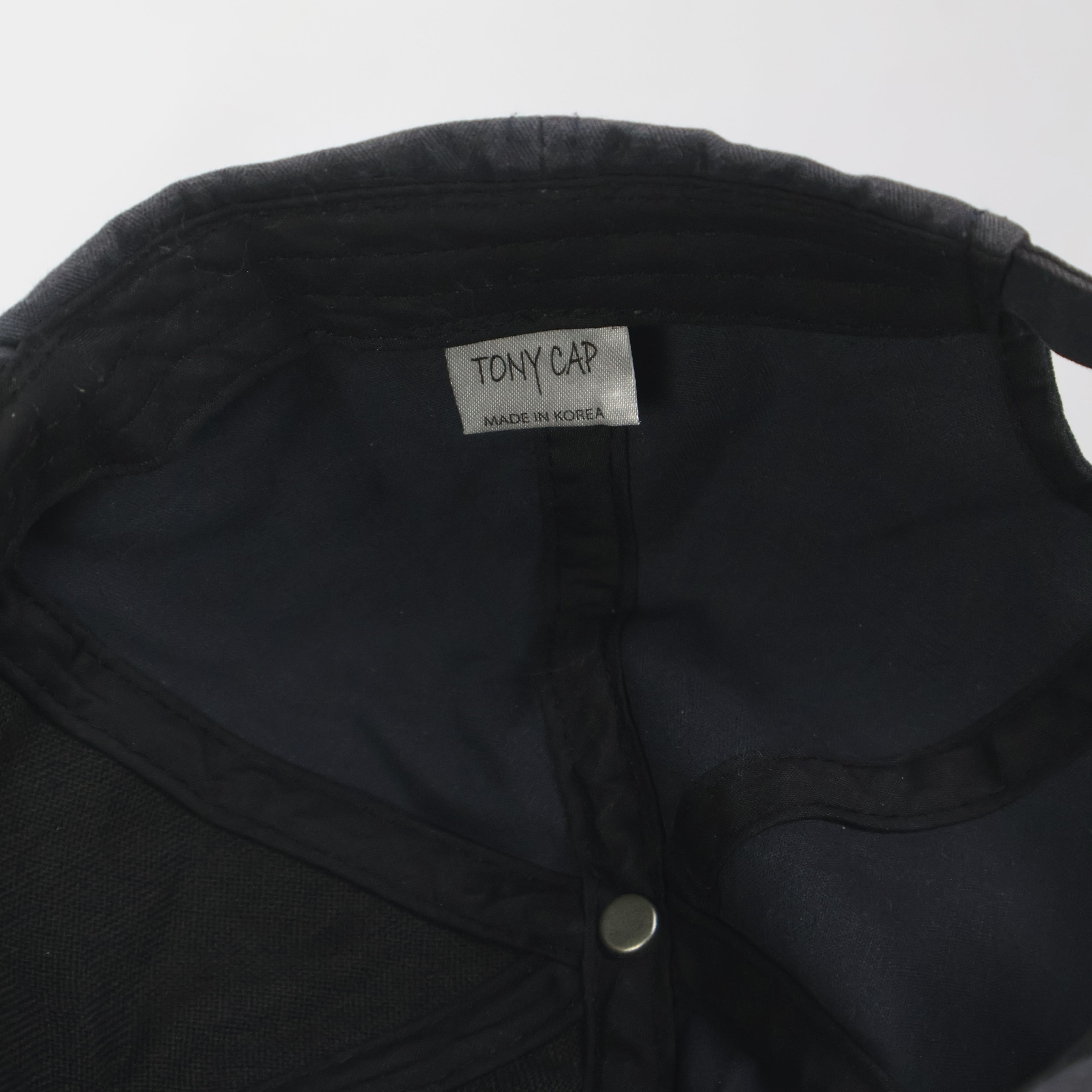 K-Pop Style Pierced Ring Dad Hat