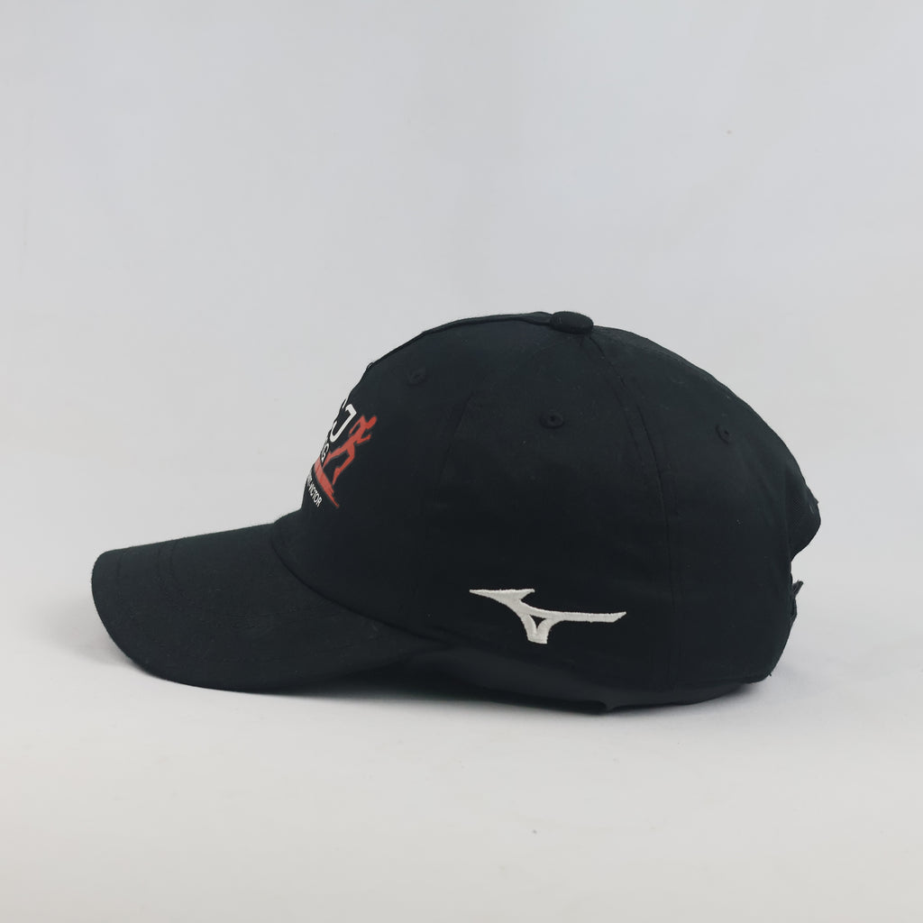 Thrifted Mizuno Black ASJ Running Club Sports Cap