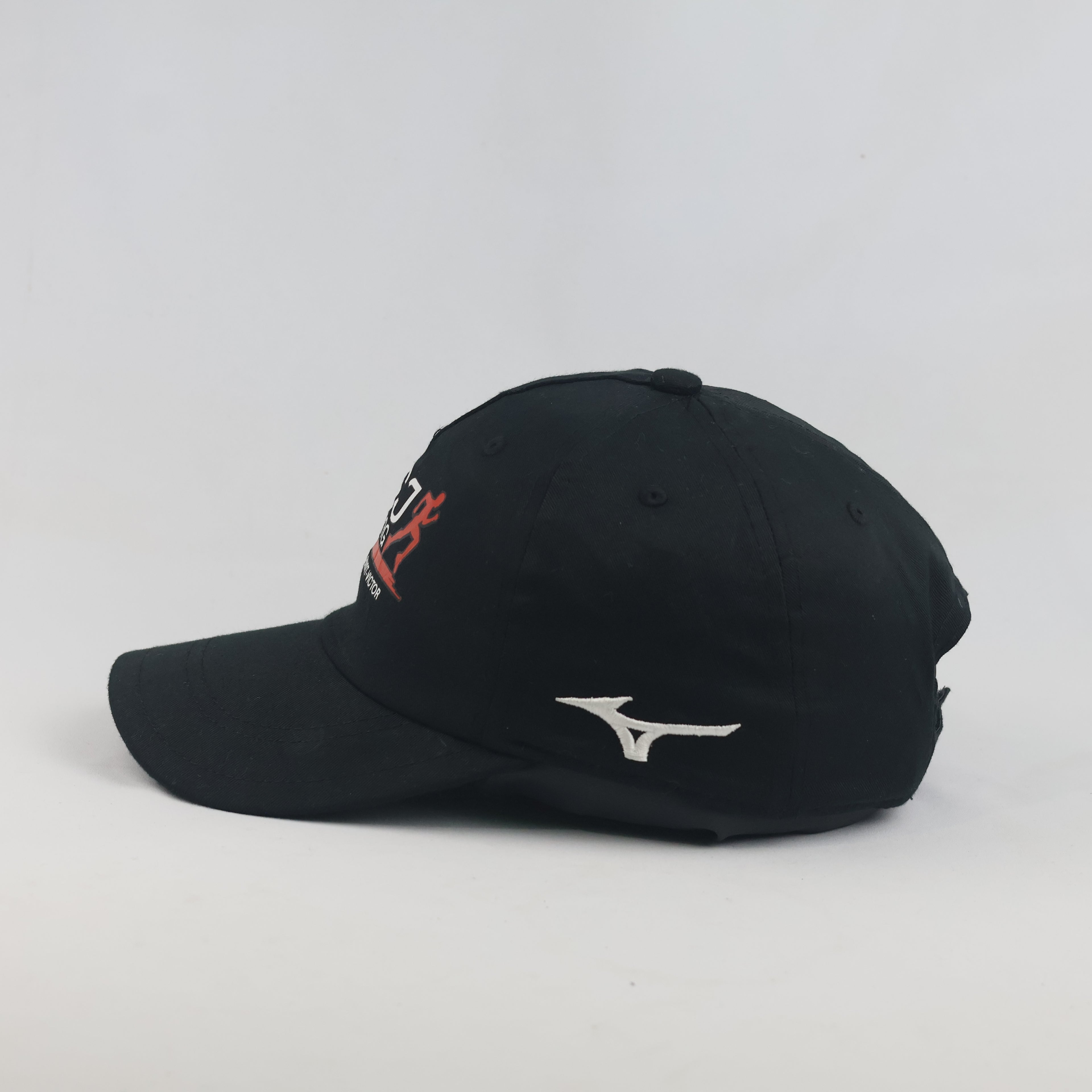 Thrifted Mizuno Black ASJ Running Club Sports Cap