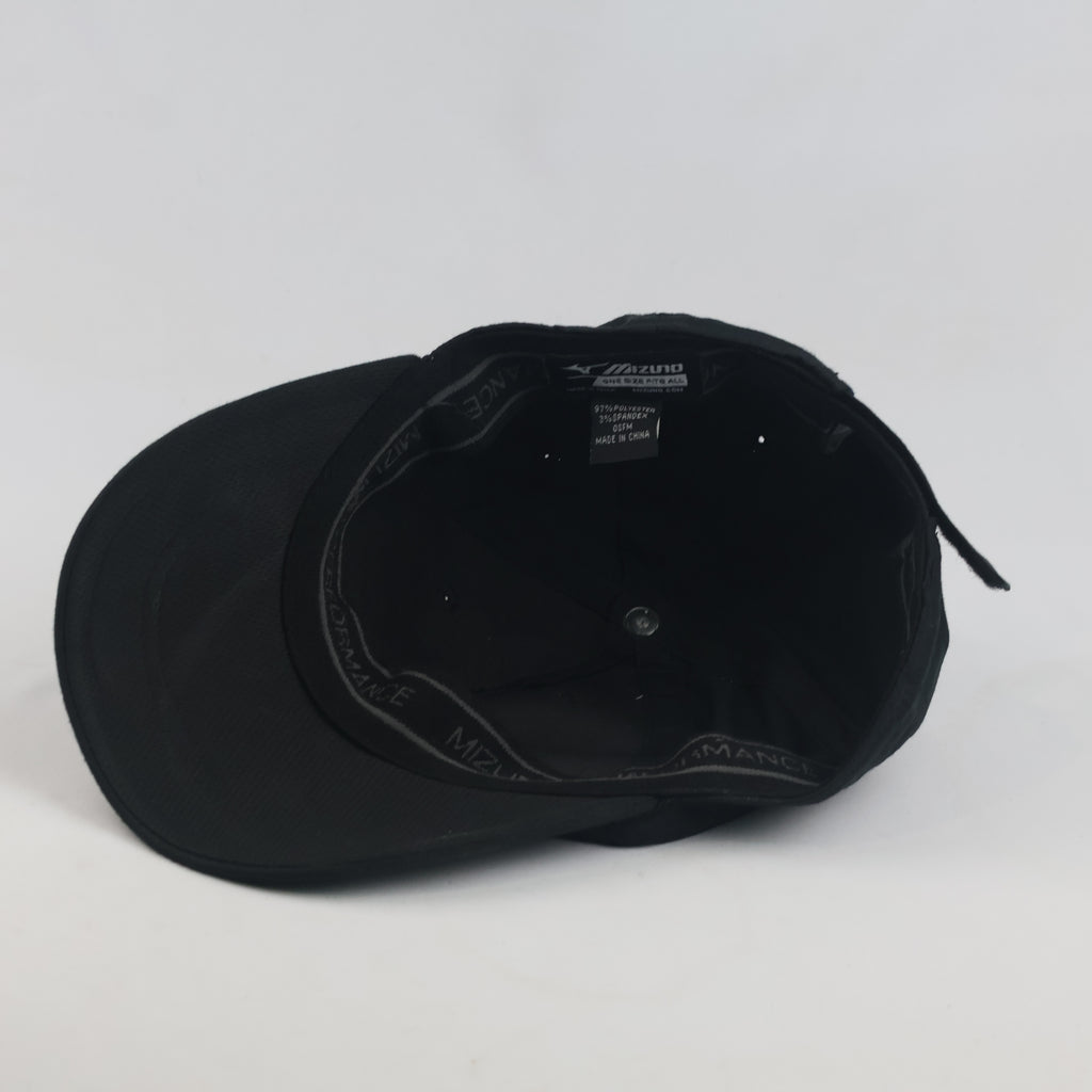Thrifted Mizuno Black ASJ Running Club Sports Cap