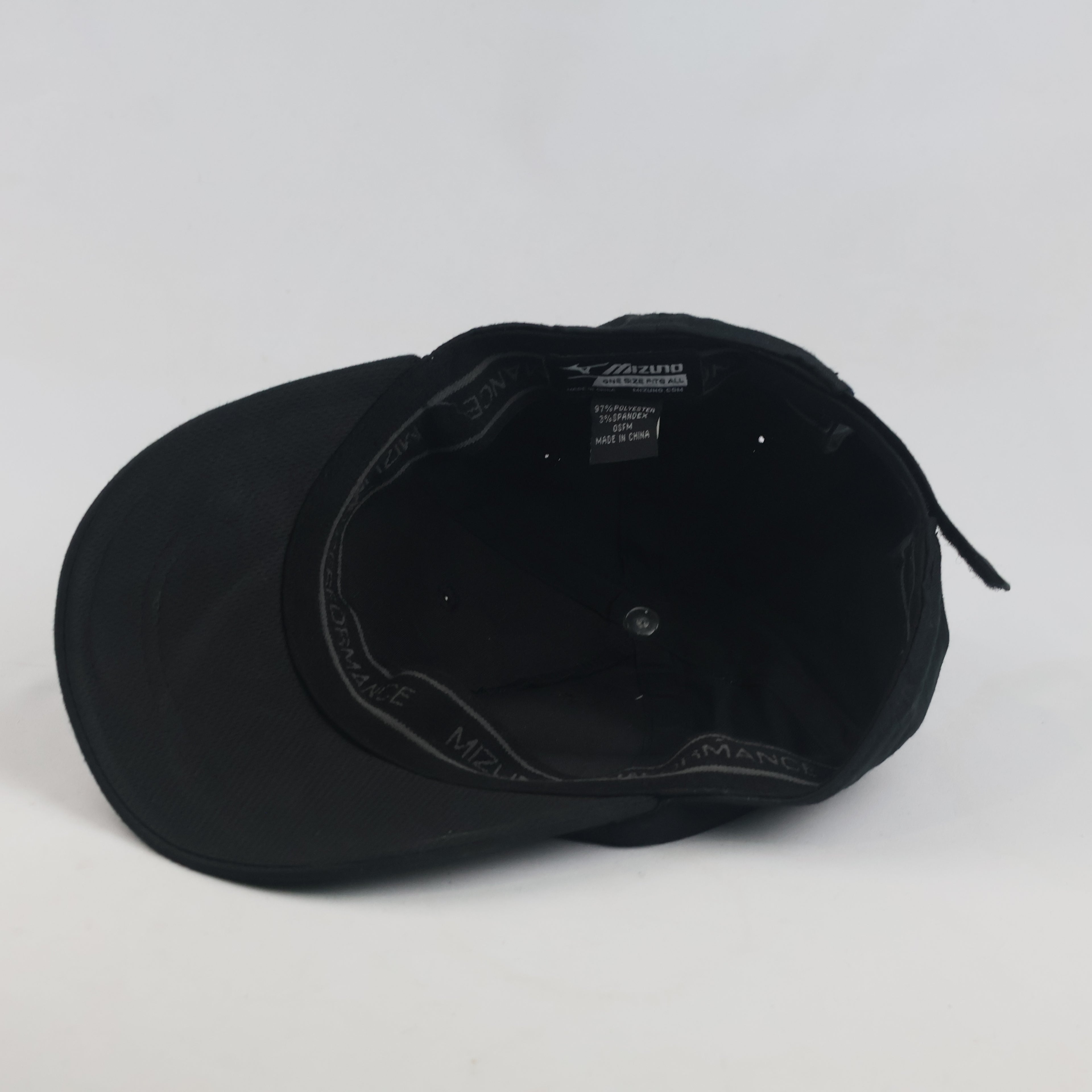 Thrifted Mizuno Black ASJ Running Club Sports Cap