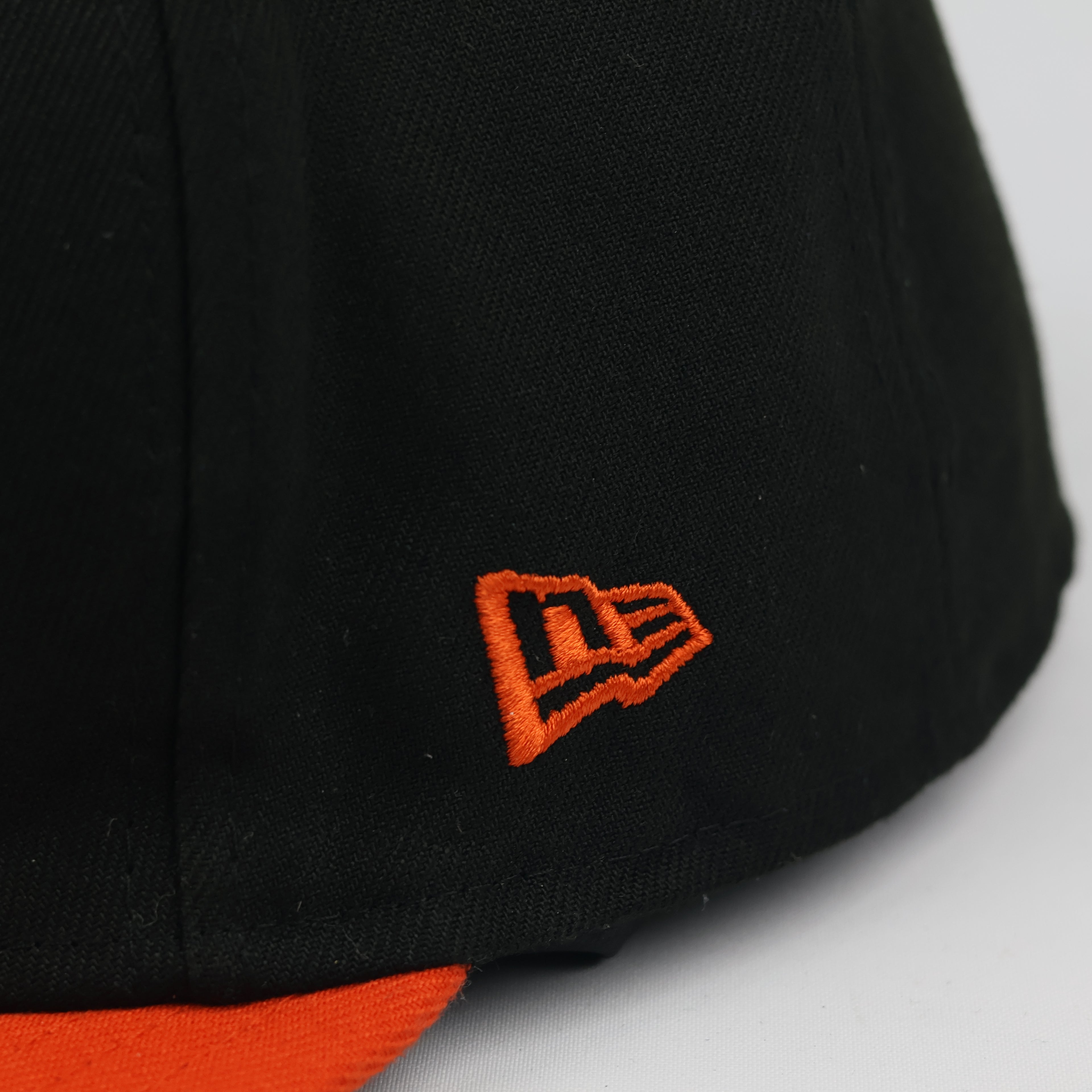 Vintage Baltimore Orioles "O's" Logo Black & Orange Snapback Thrifted Hat