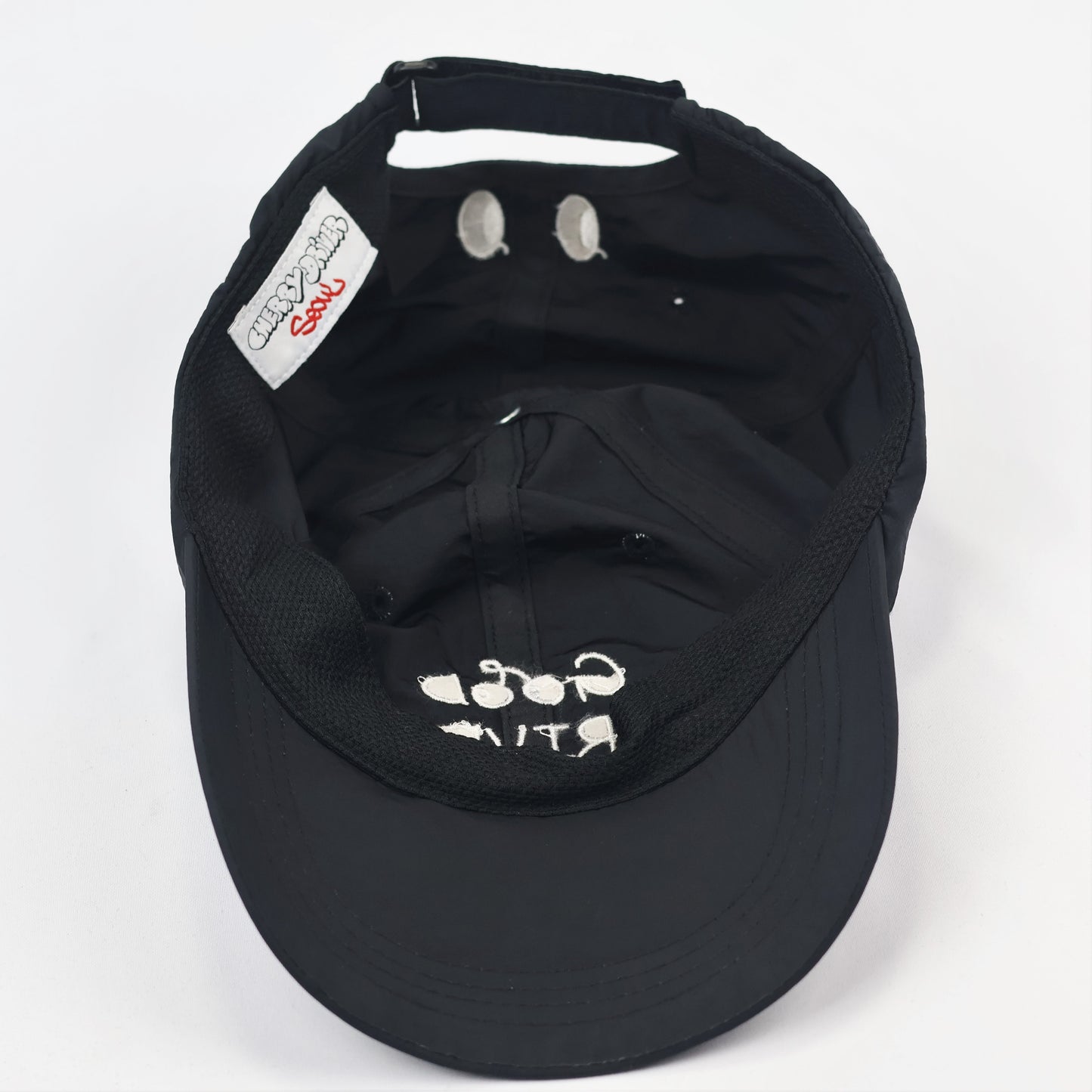 Korean Water-Resistant Black Nylon Thrifted Hat – Cherry Driver Seoul Streetwear