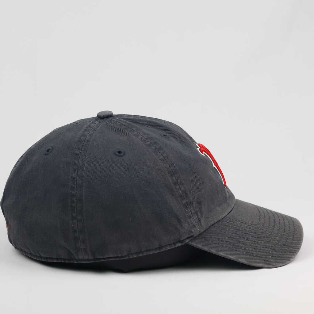 Boston Red Sox '47 Brand Fitted Hat - Charcoal Grey "The Franchise" Cap
