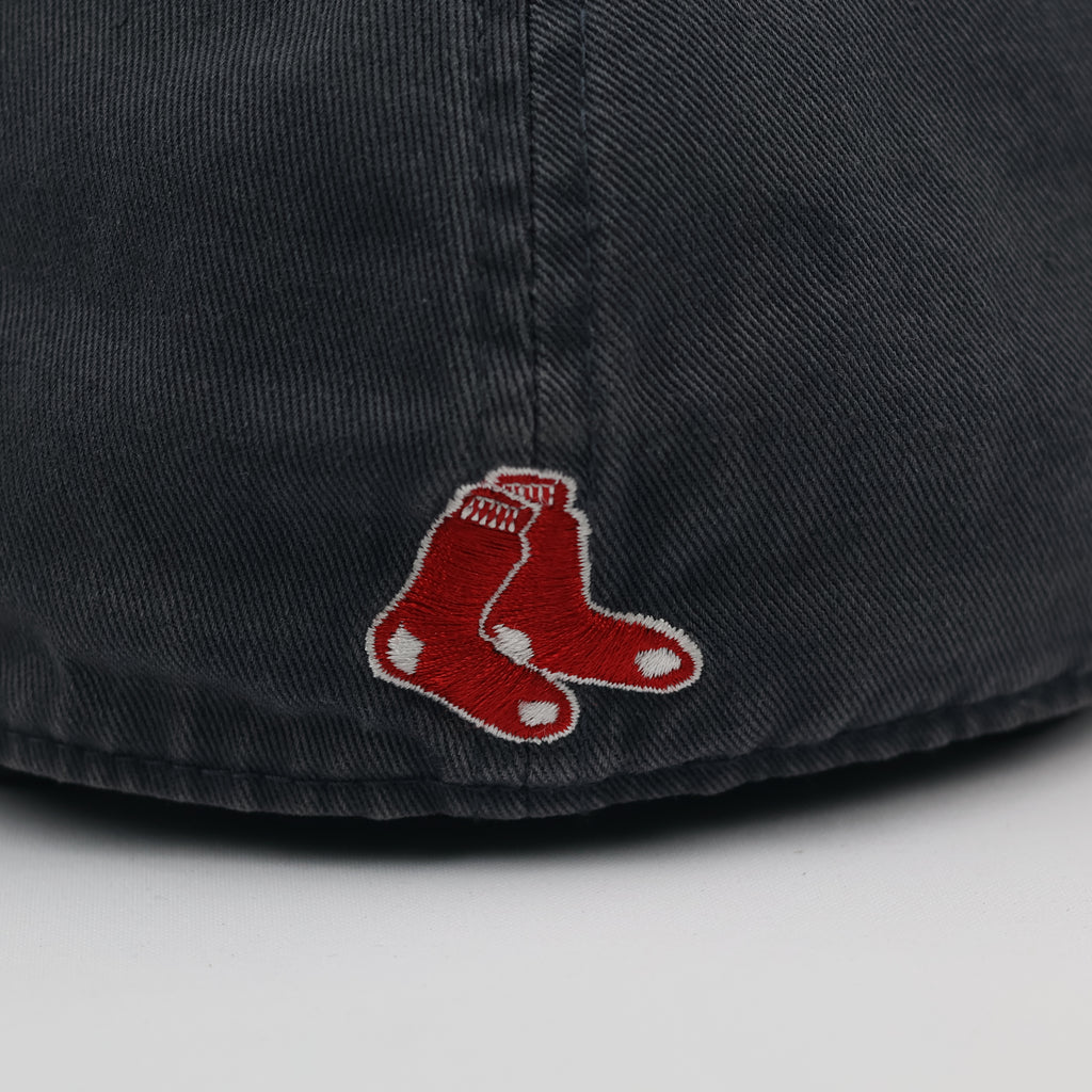 Boston Red Sox '47 Brand Fitted Hat - Charcoal Grey "The Franchise" Cap