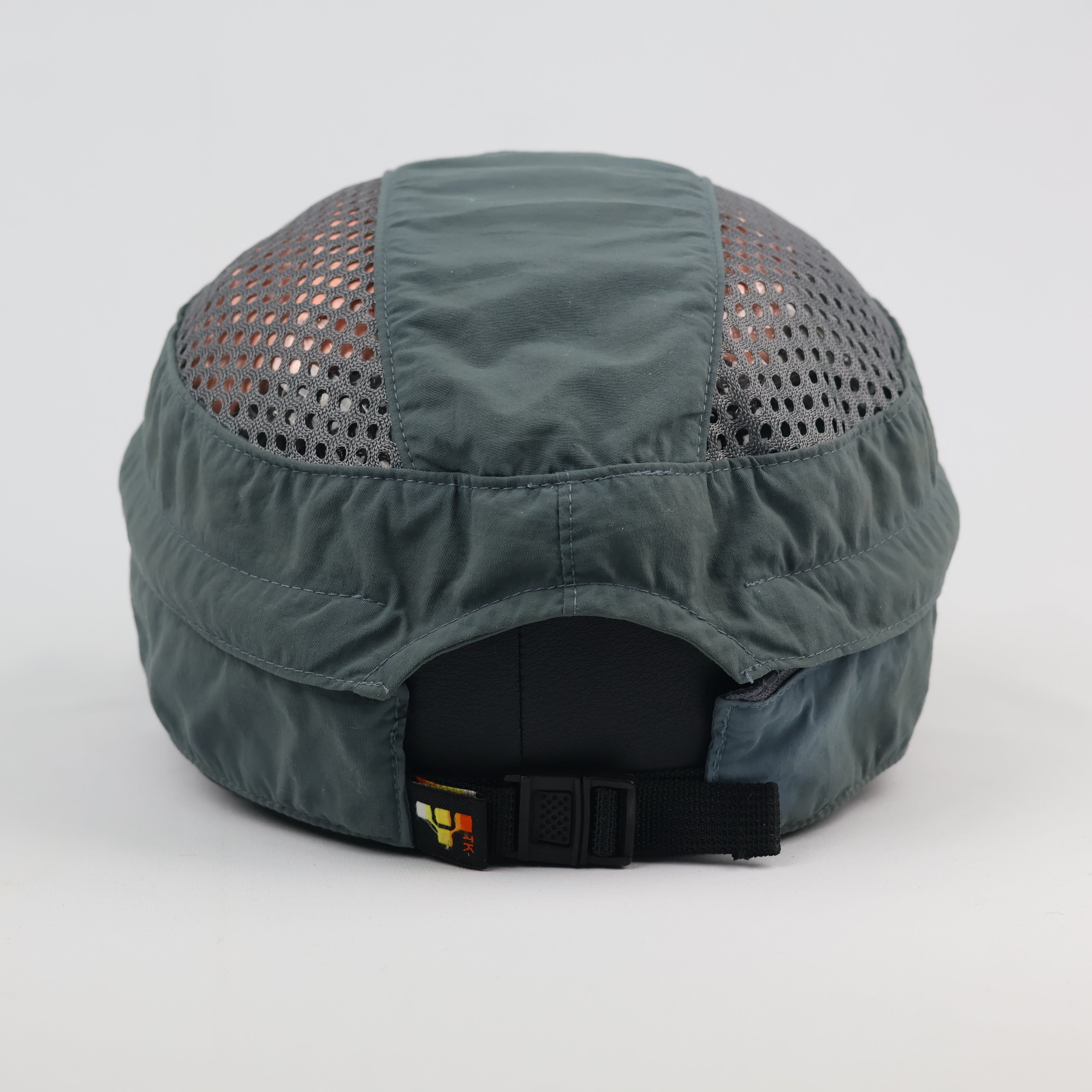 Tuscarora 2-in-1 Convertible Hiking Cap - Detachable Top Sun Visor - Teal Grey