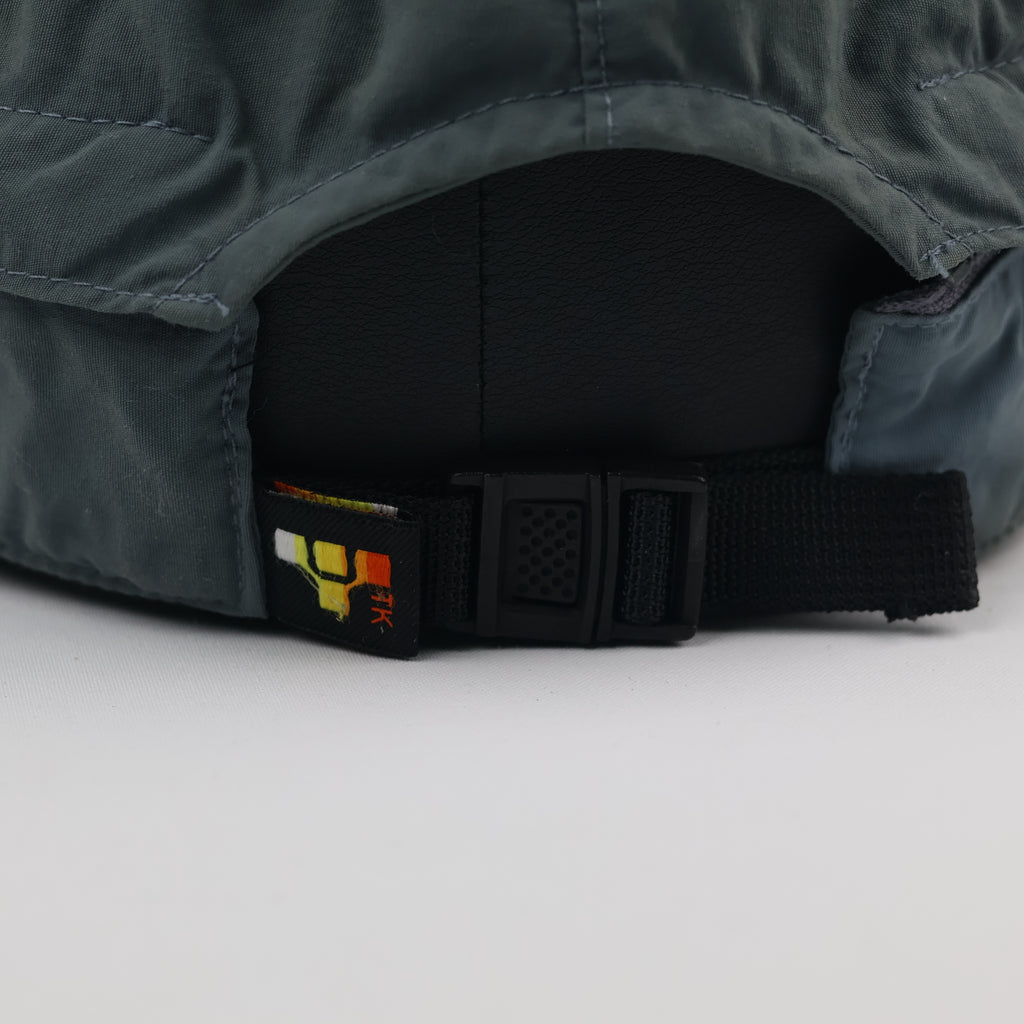 Tuscarora 2-in-1 Convertible Hiking Cap - Detachable Top Sun Visor - Teal Grey