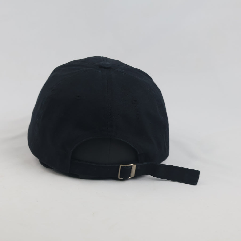Thrifted Bross Cap & Tomato Black Minimalist Harmony Script Cap