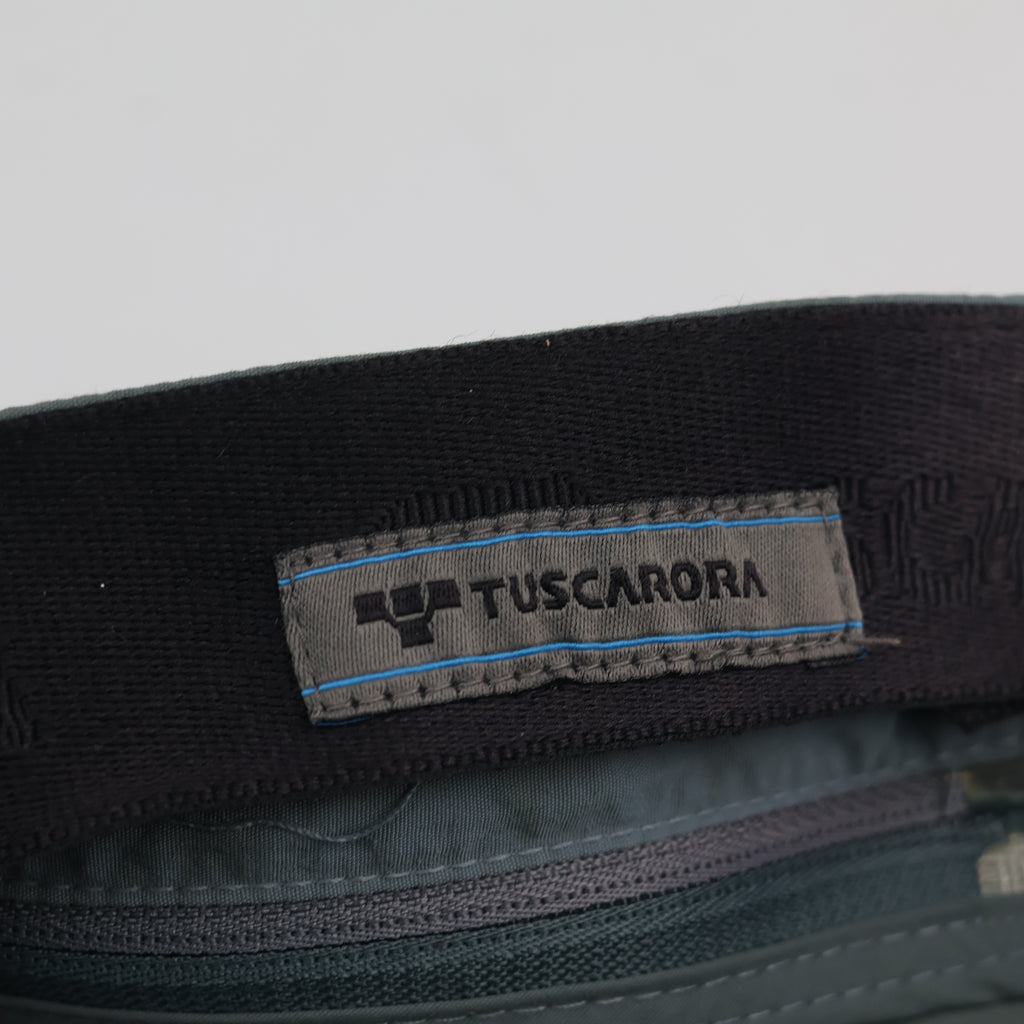 Tuscarora 2-in-1 Convertible Hiking Cap - Detachable Top Sun Visor - Teal Grey