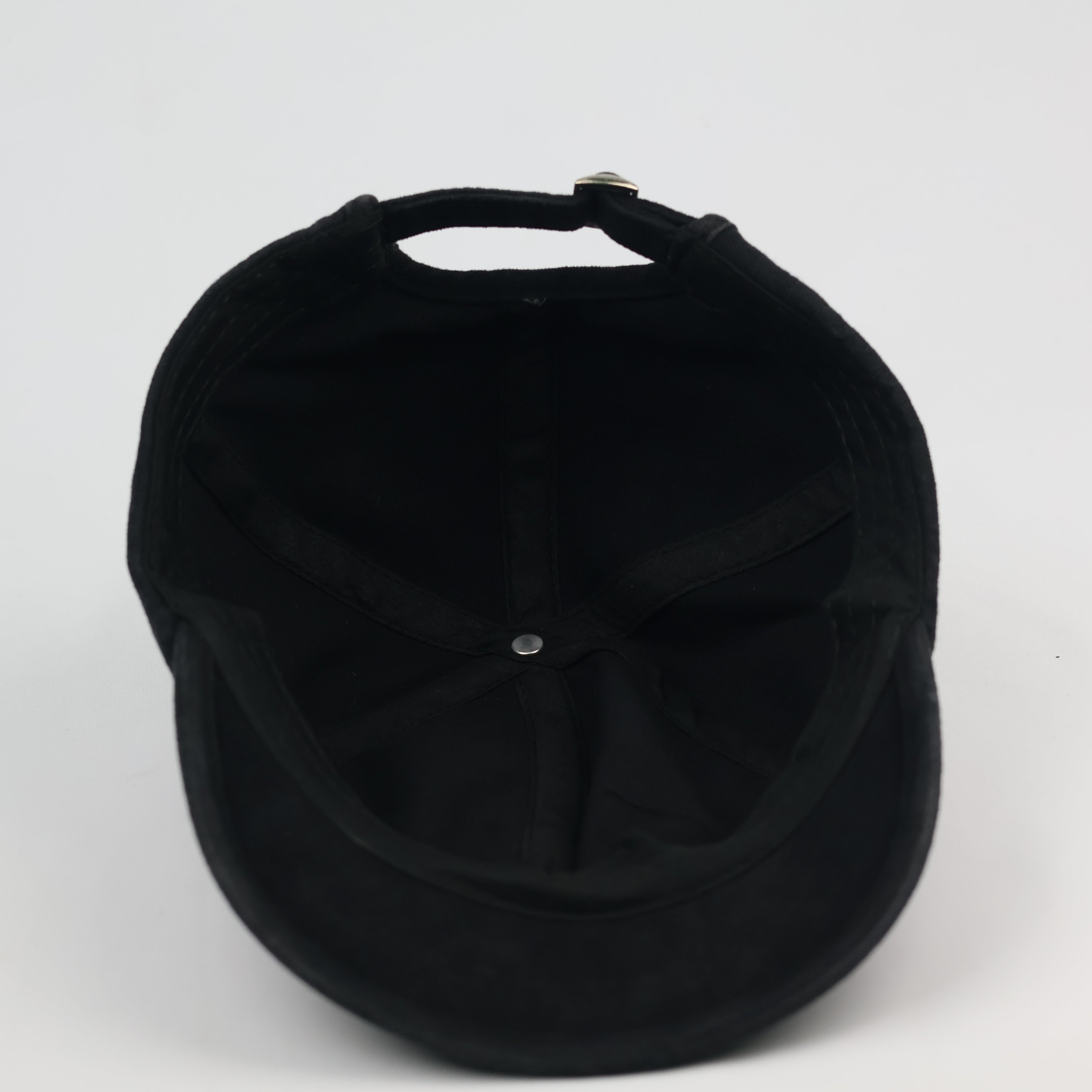 Minimalist Black Fisherman Cap - Short Visor Brimless Style Hat - Unisex