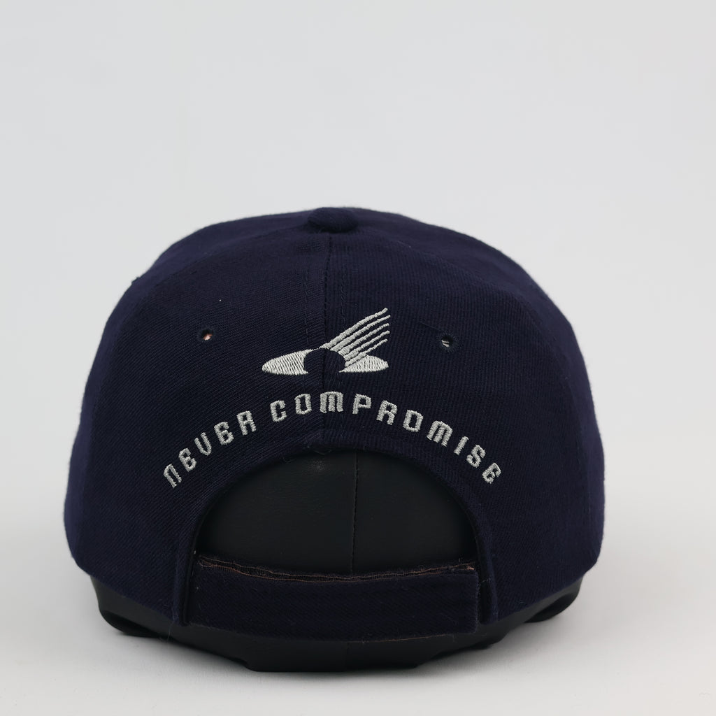 Sudden Death "SD" Navy Blue Vintage Embroidered Baseball Cap