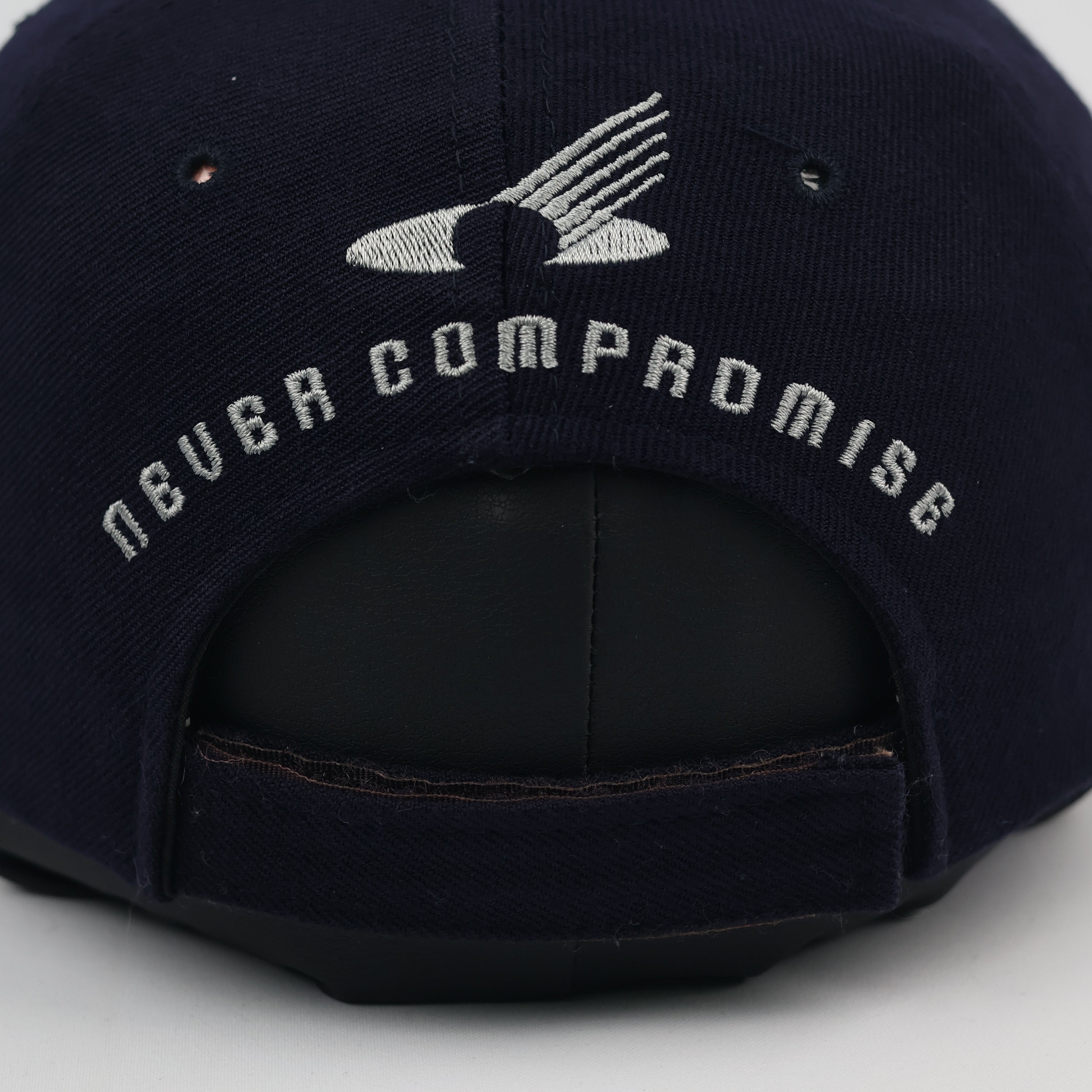 Sudden Death "SD" Navy Blue Vintage Embroidered Baseball Cap