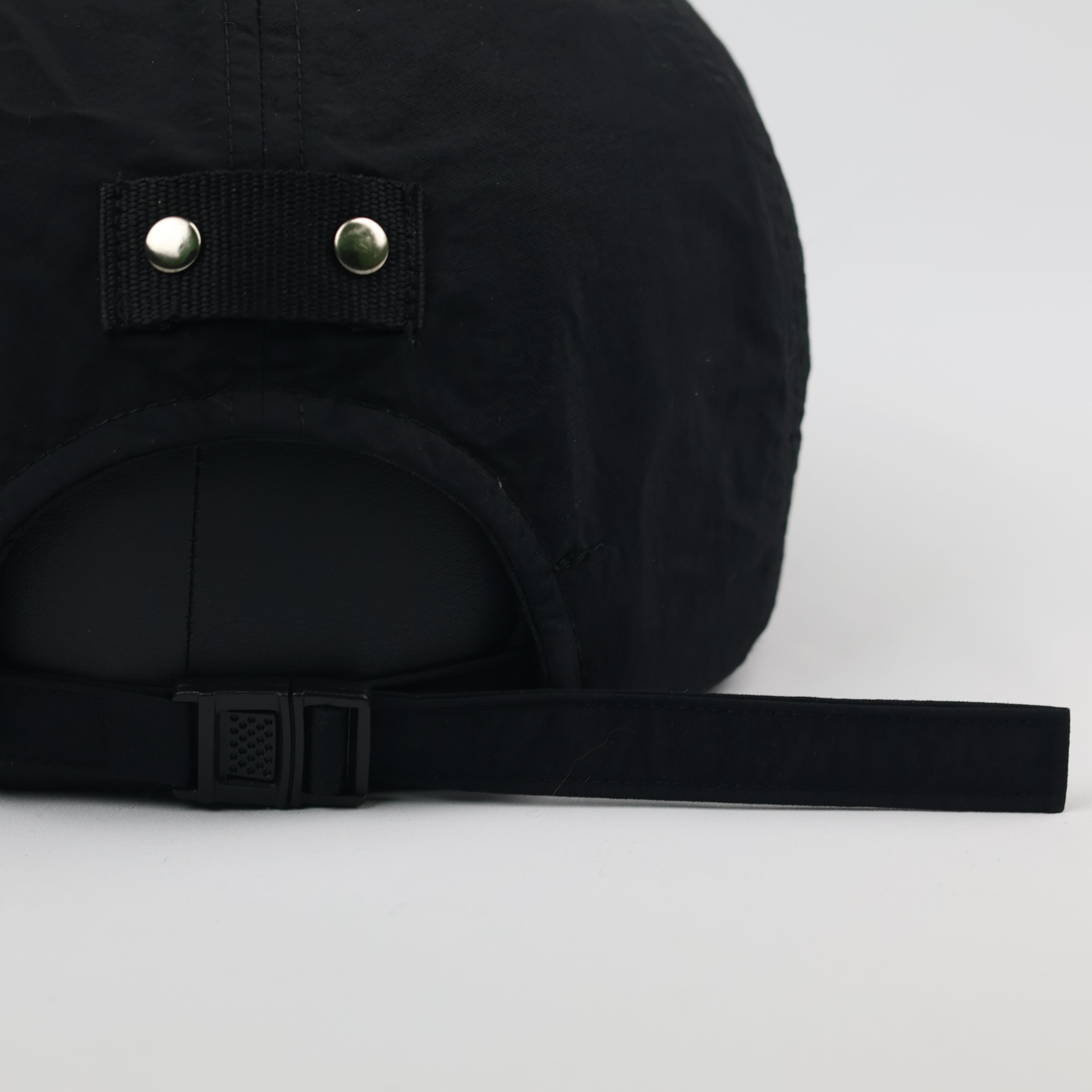 Lancetti Techwear Flat Cap - Black Gorpcore Hunting Thrifted Hat - Size 56-58cm