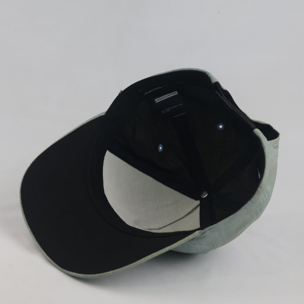 Thrifted Undercontrol Headwear M.F.G. Light Blue Flat Brim Cap