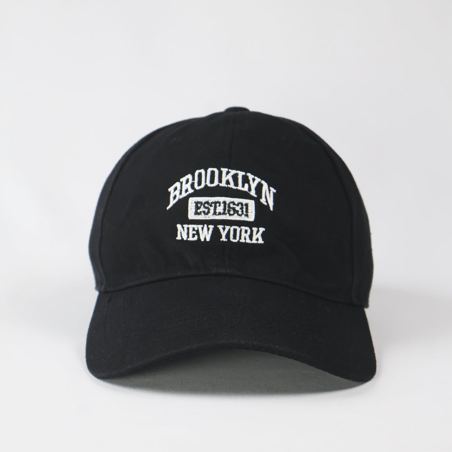 Brooklyn New York Collegiate Dad Hat - Black