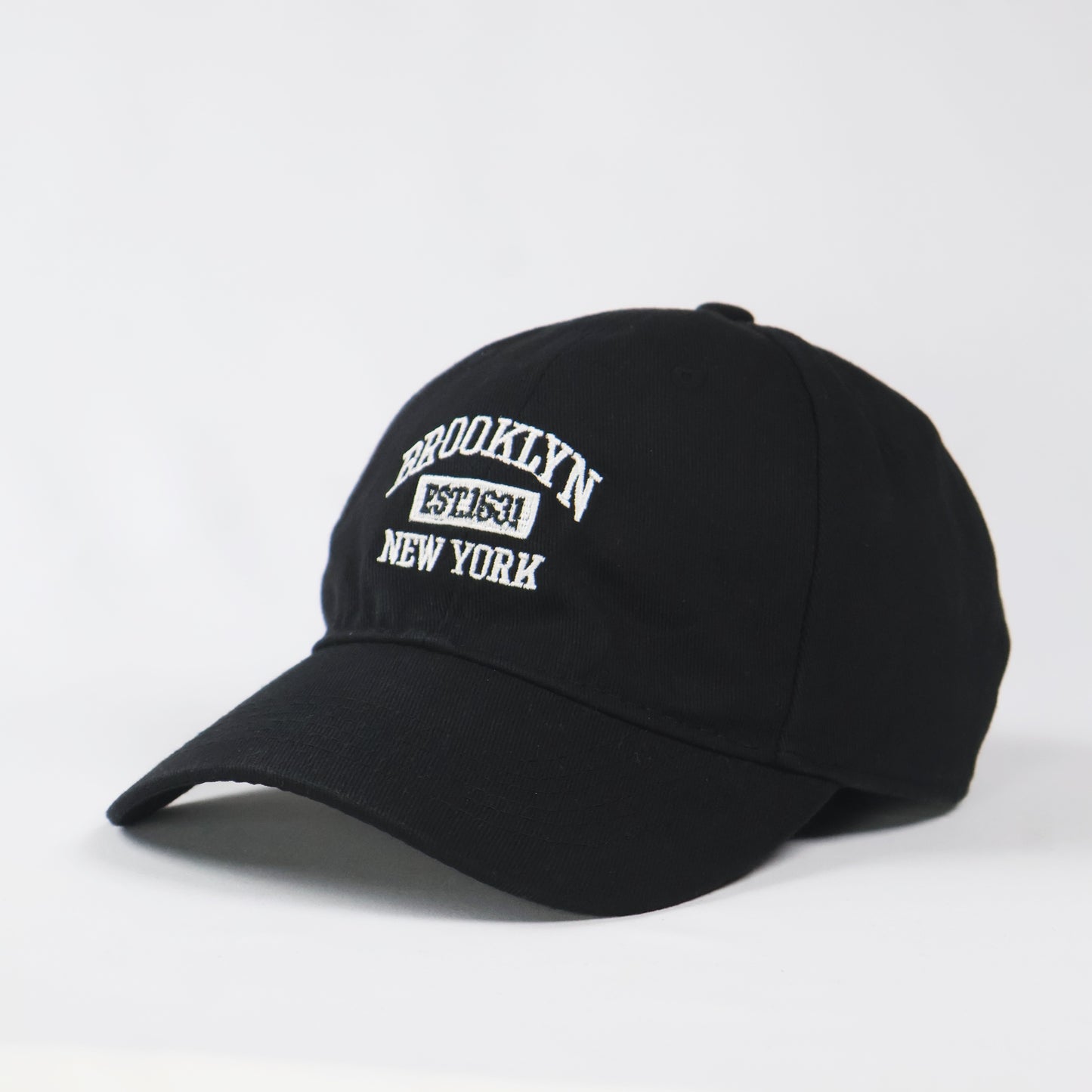 Brooklyn New York Collegiate Dad Hat - Black