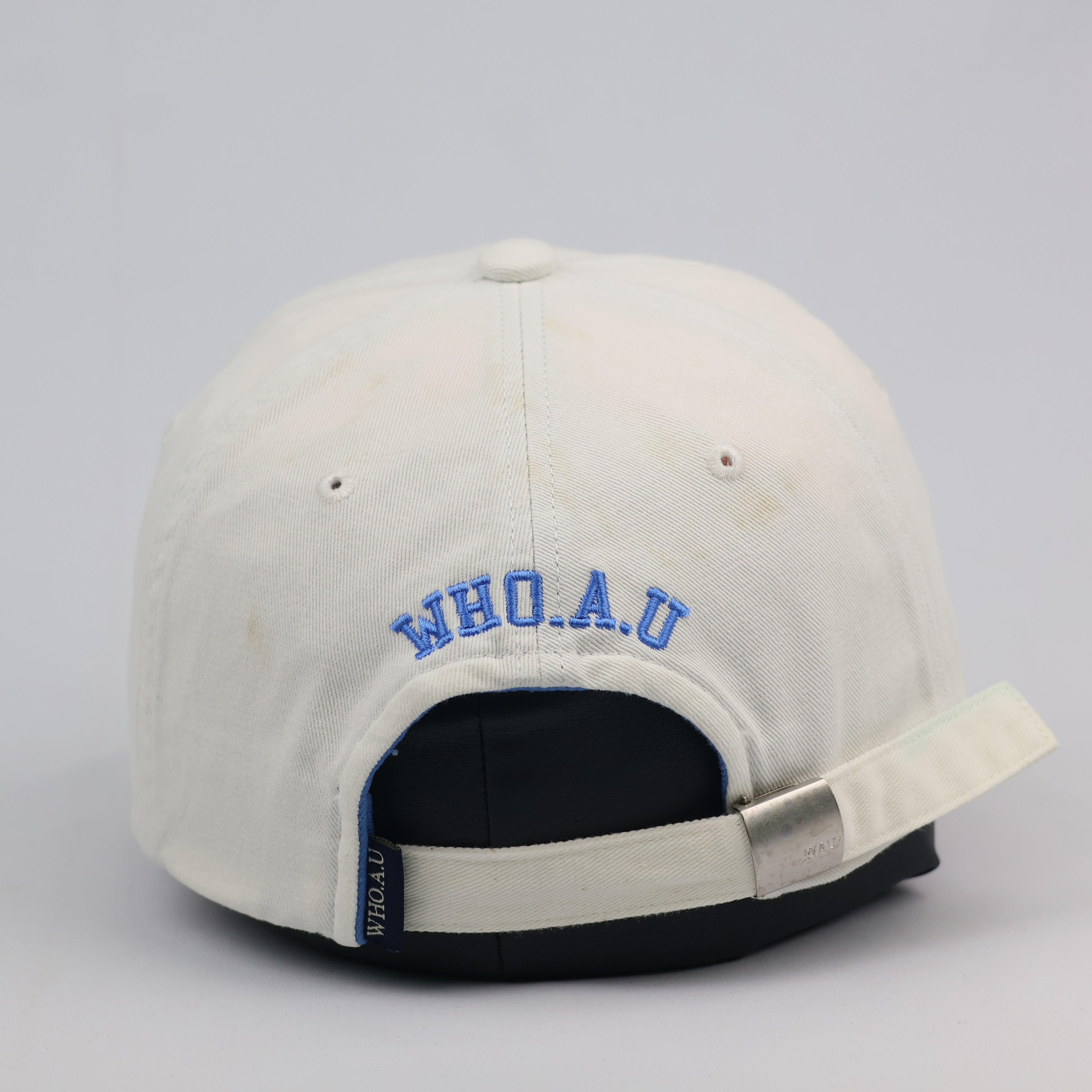 WHO.A.U California 1849 Vintage Cream Baseball Cap