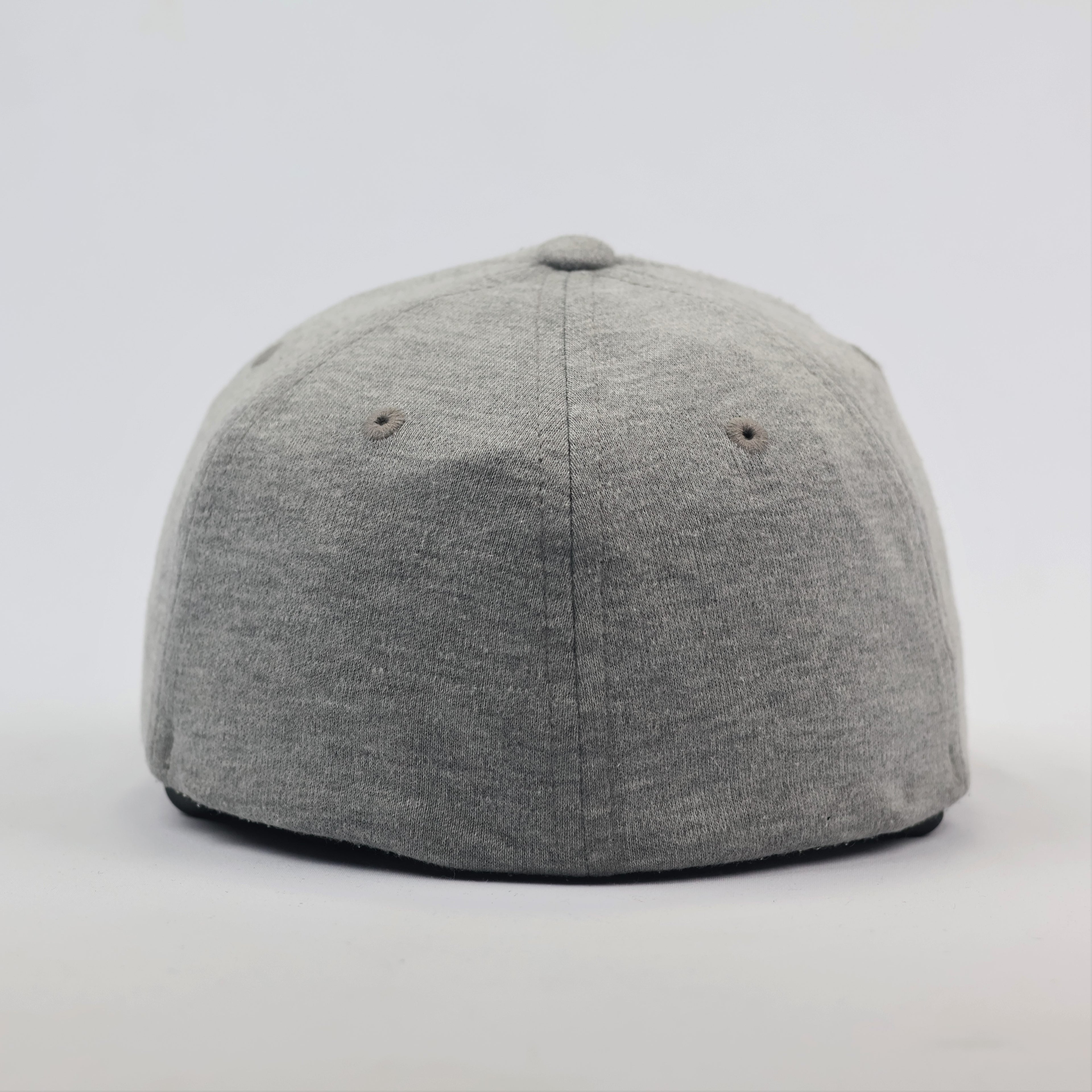 Premium State of Wow Grey Cotton Blend Thrifted Cap