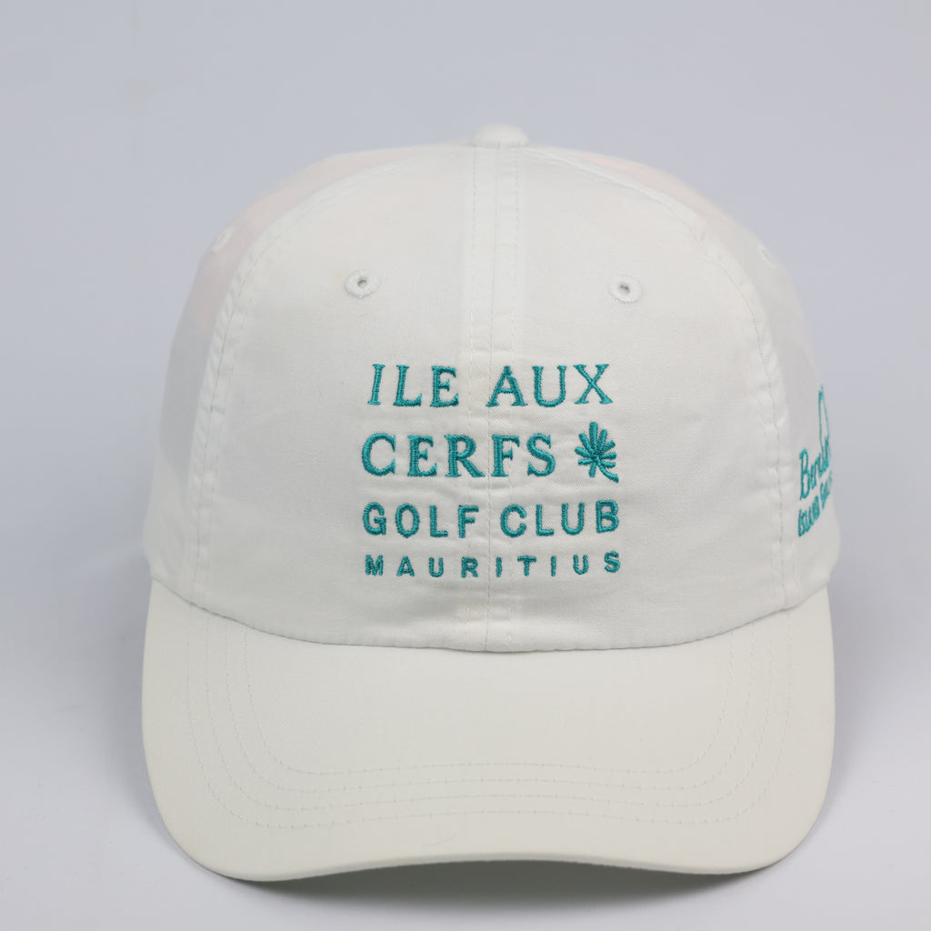 Vintage Imperial Ile Aux Cerfs Mauritius Golf Club Cap - Cream