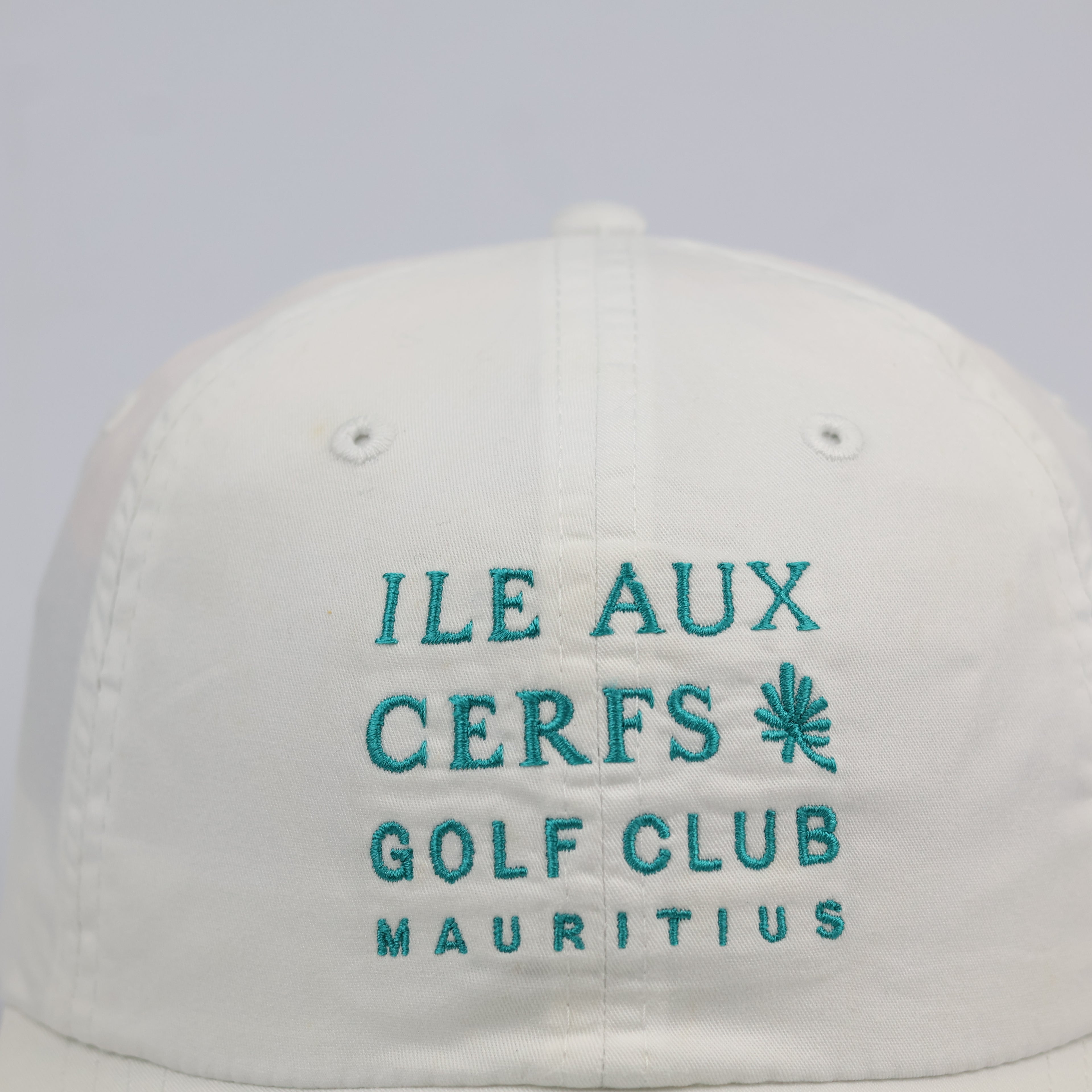 Vintage Imperial Ile Aux Cerfs Mauritius Golf Club Cap - Cream