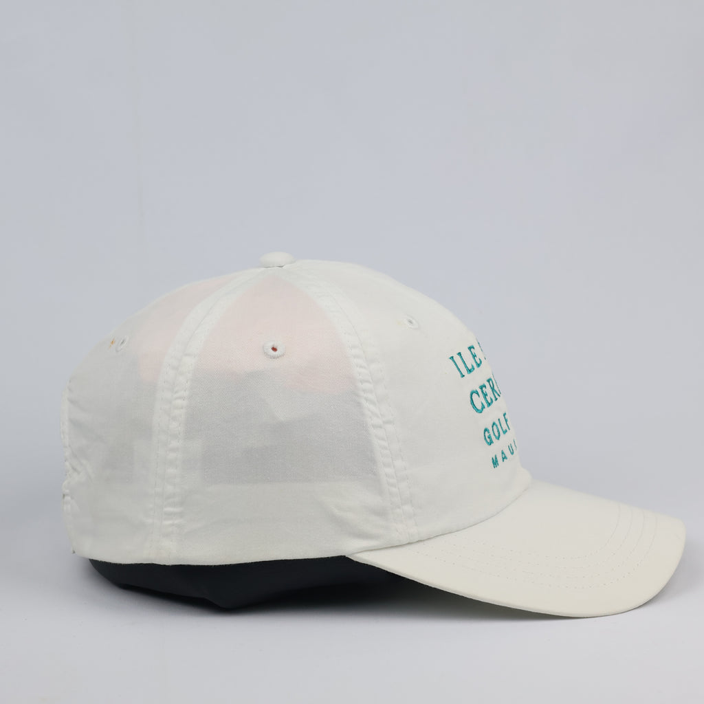 Vintage Imperial Ile Aux Cerfs Mauritius Golf Club Cap - Cream
