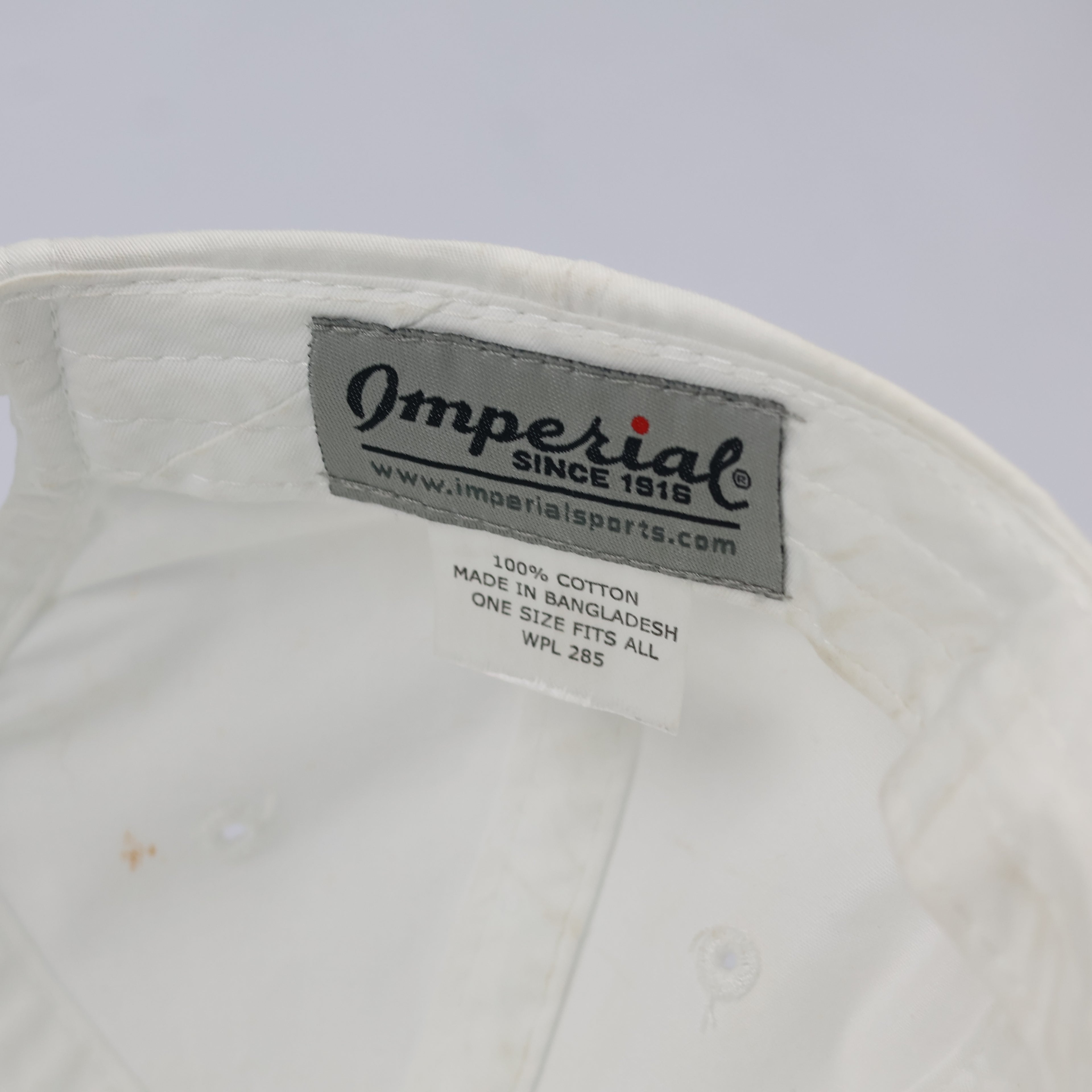 Vintage Imperial Ile Aux Cerfs Mauritius Golf Club Cap - Cream