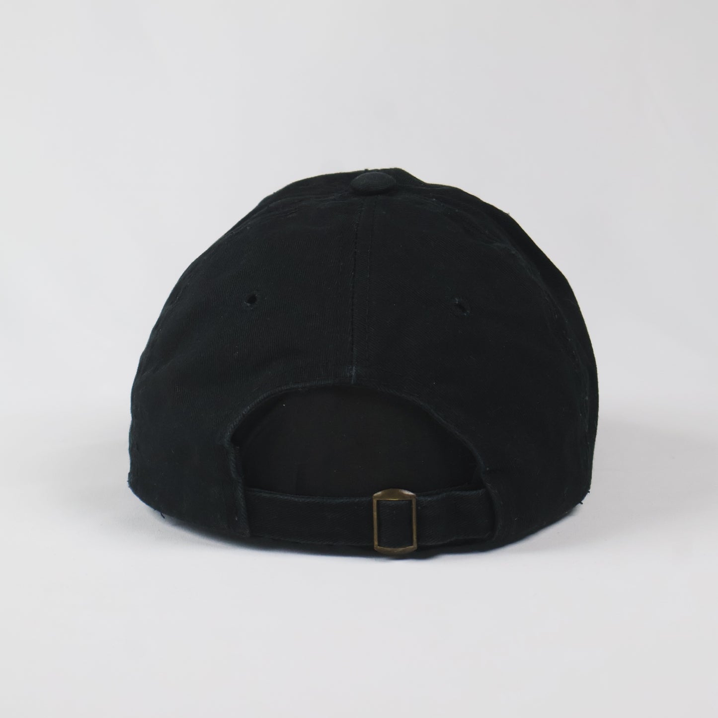 The 'one' Cap - Minimalist Black Adjustable Dad Hat