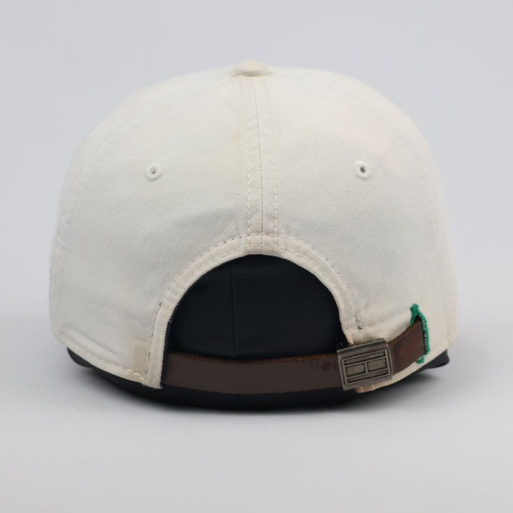 Tommy Hilfiger Heritage Cotton Cap - Cream/Off-White Thrifted Dad Hat - Size 56-58cm