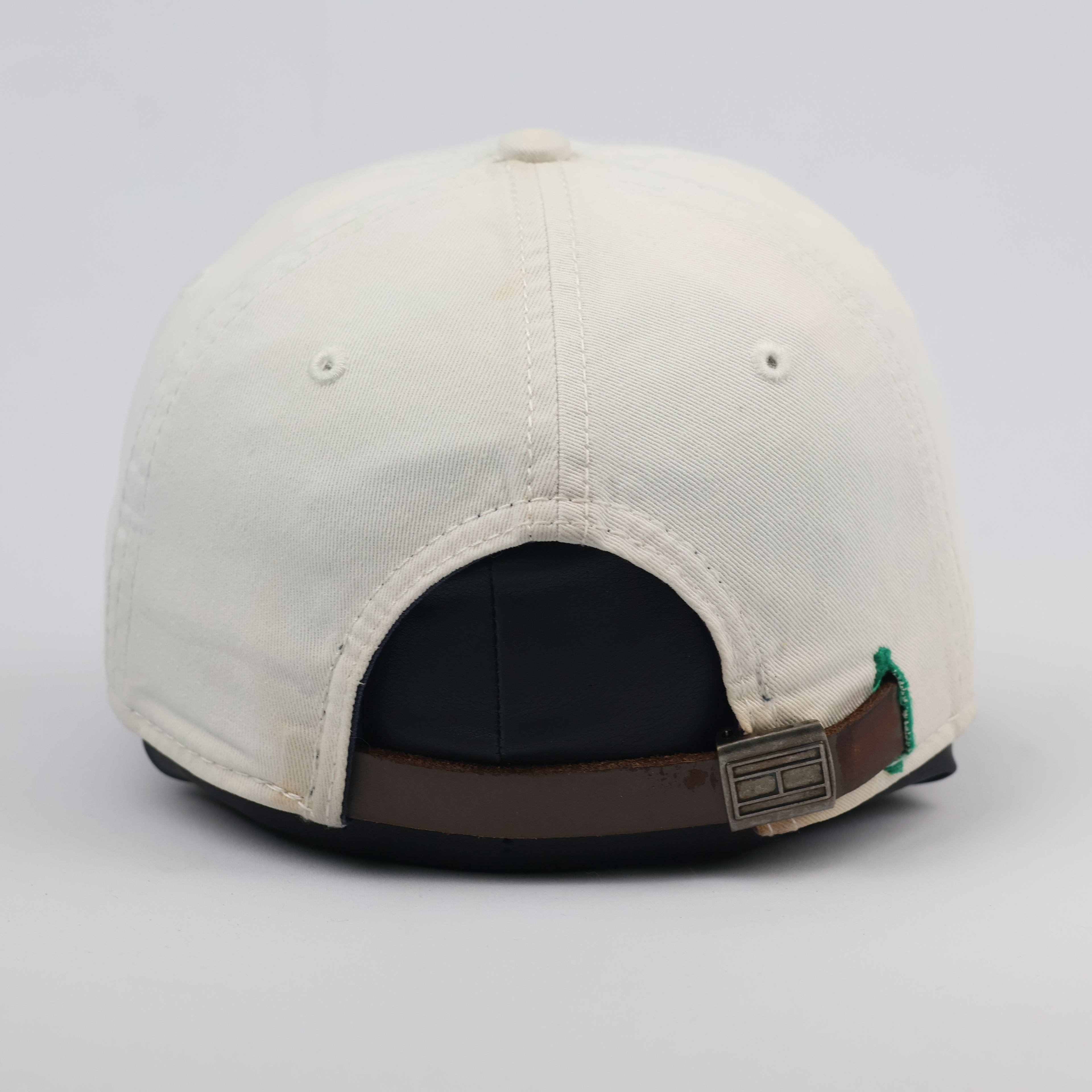 Tommy Hilfiger Heritage Cotton Cap - Cream/Off-White Thrifted Dad Hat - Size 56-58cm